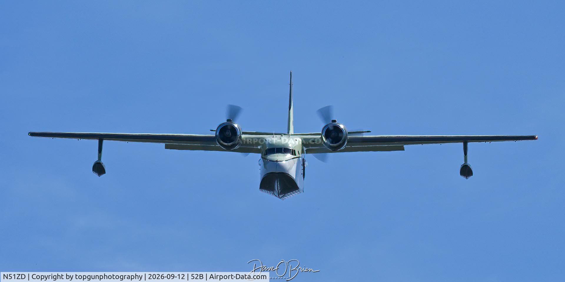 Aircraft N51ZD, 1962 Grumman G-111 (UF-1) Albatross Albatross, c/n 374, Greenville Fly in 2026, at 52B, photo by topgunphotography