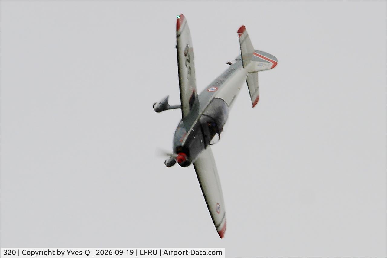 Aircraft 320, Mudry CAP 10 B, c/n 320, Mudry CAP10-B, On display, Morlaix-Ploujean airport (LFRU-MXN), at LFRU, photo by Yves-Q