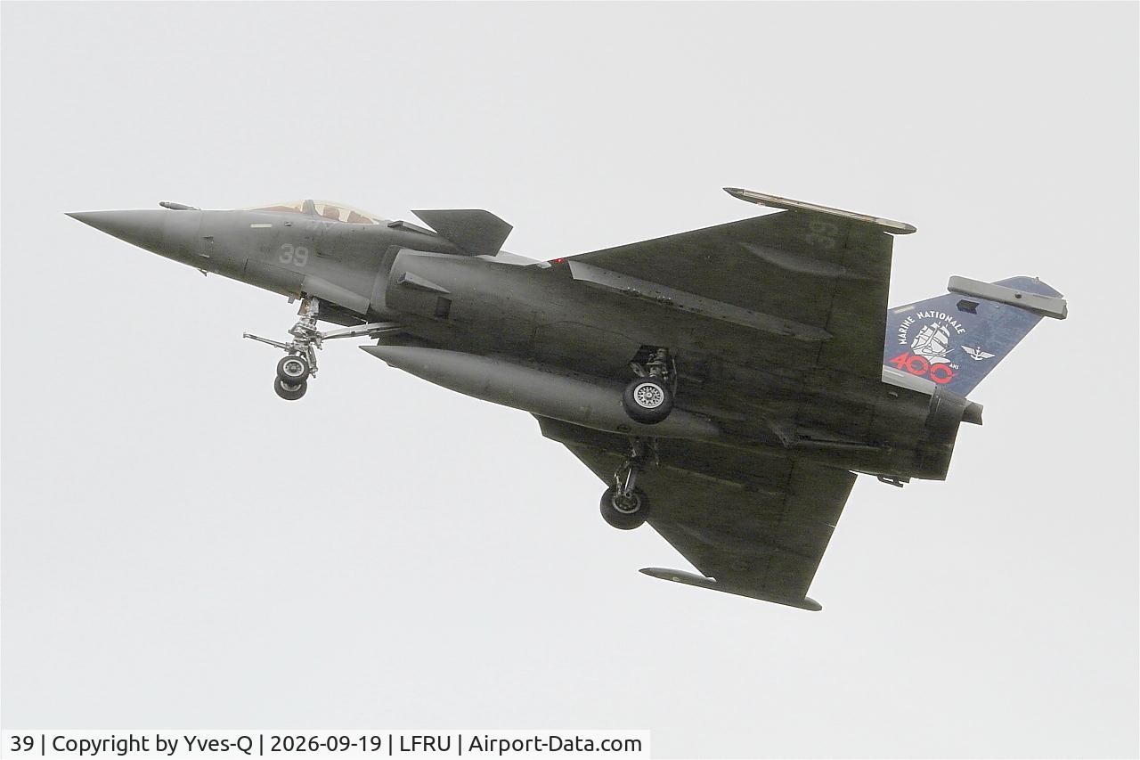 Aircraft 39, Dassault Rafale M, c/n 39, Dassault Rafale, On display, Morlaix-Ploujean airport (LFRU-MXN), at LFRU, photo by Yves-Q