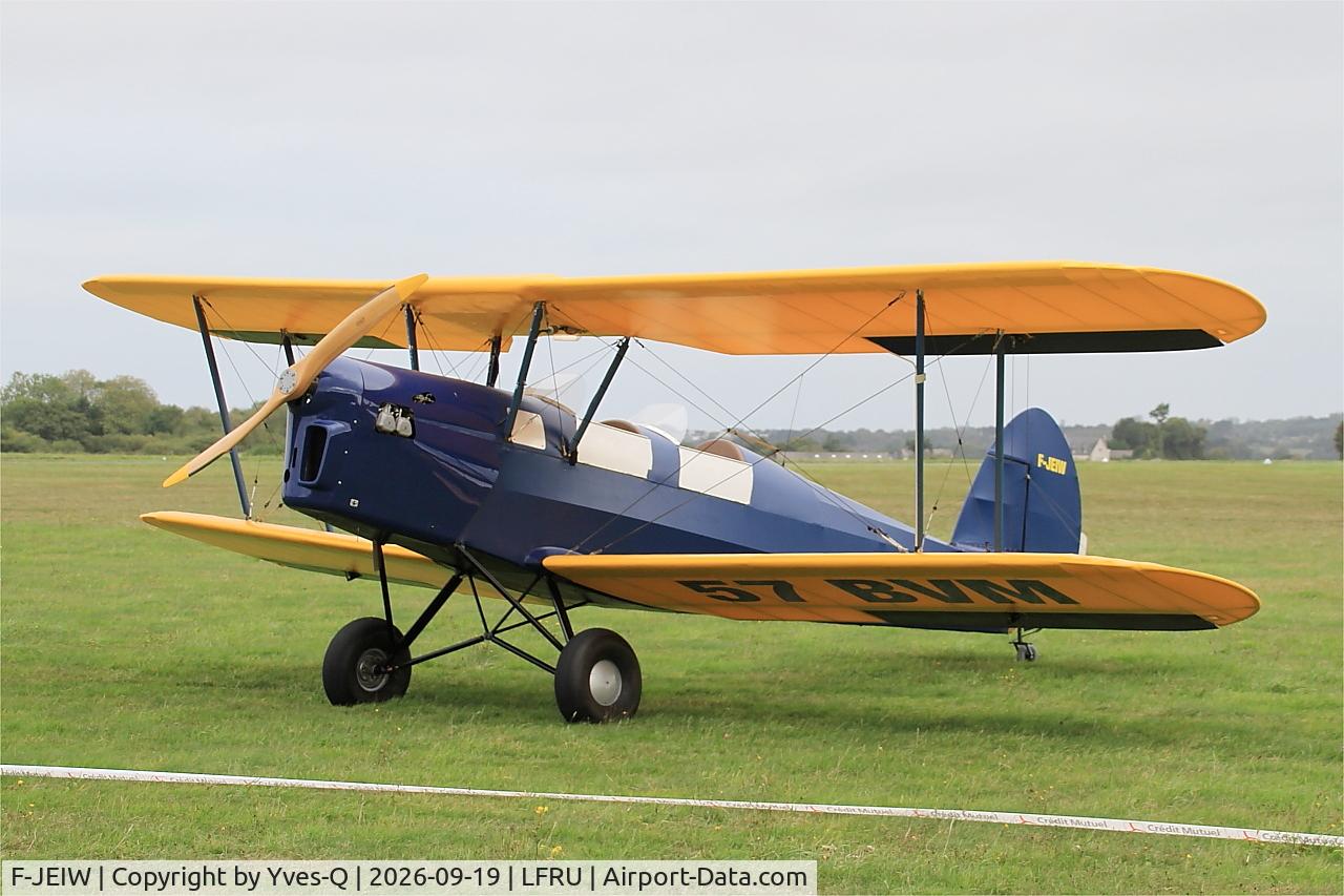 Aircraft F-JEIW, unknown stamp, c/n unknown, Stamp replica, Static display, Morlaix-Ploujean airport (LFRU-MXN), at LFRU, photo by Yves-Q
