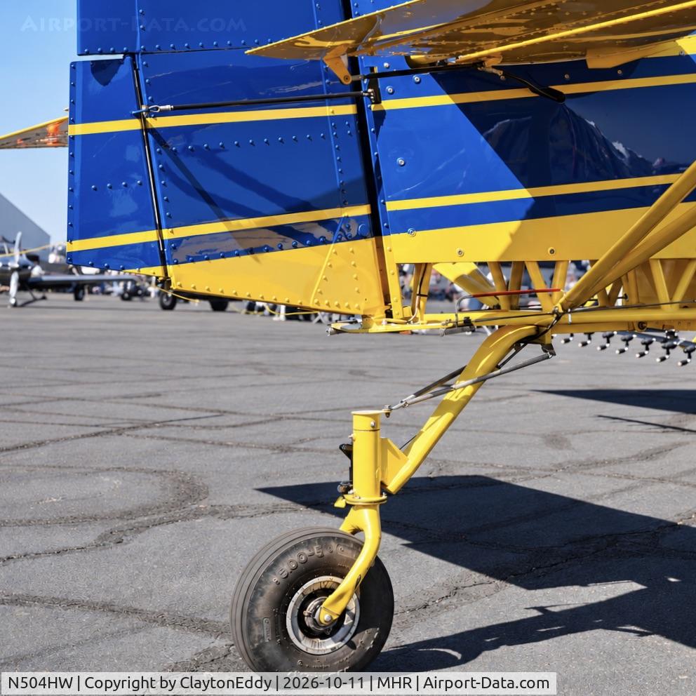 Aircraft N504HW, 2024 Air Tractor Inc AT-504, c/n 504-4052, California Capital airshow 2026, at MHR, photo by ClaytonEddy