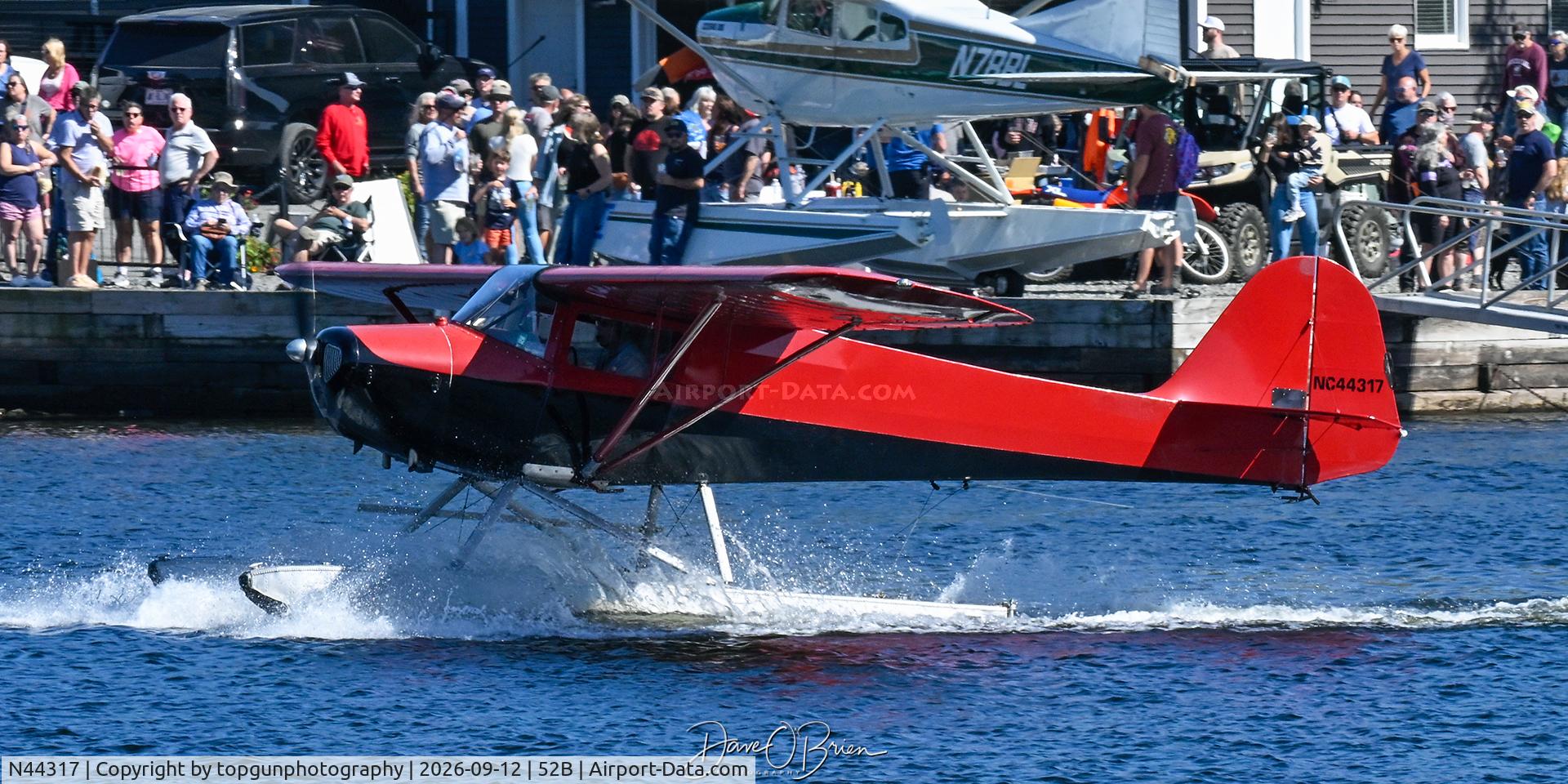Aircraft N44317, 1946 Taylorcraft BC-12D1, c/n 10117, Greenville Fly in 2026, at 52B, photo by topgunphotography