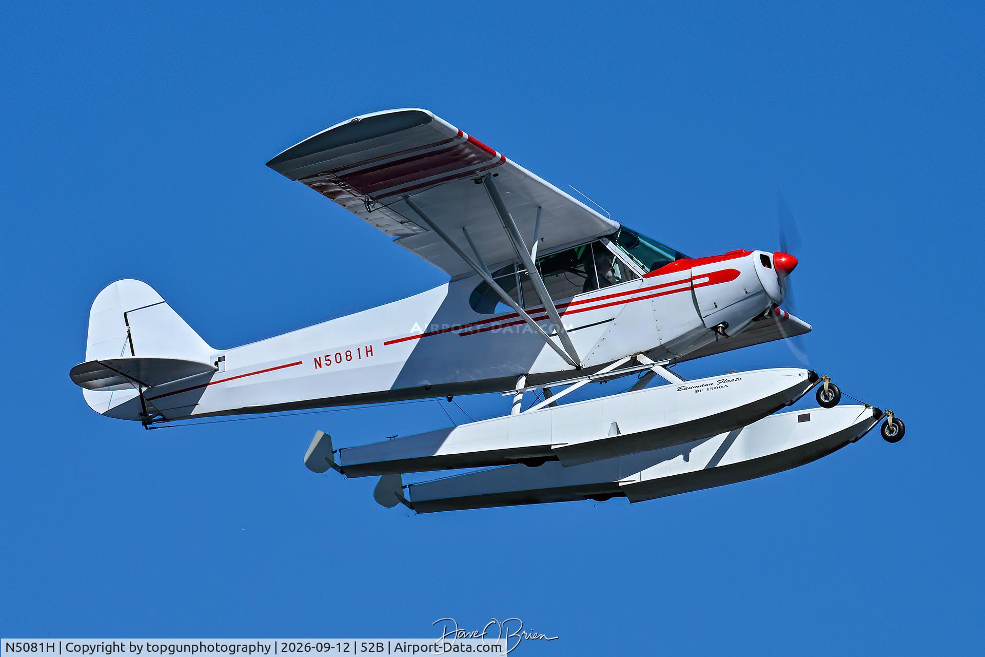 Aircraft N5081H, 1947 Piper PA-11 Cub Special, c/n 11-688, Moosehead Lake Fly in Race 2026, at 52B, photo by topgunphotography