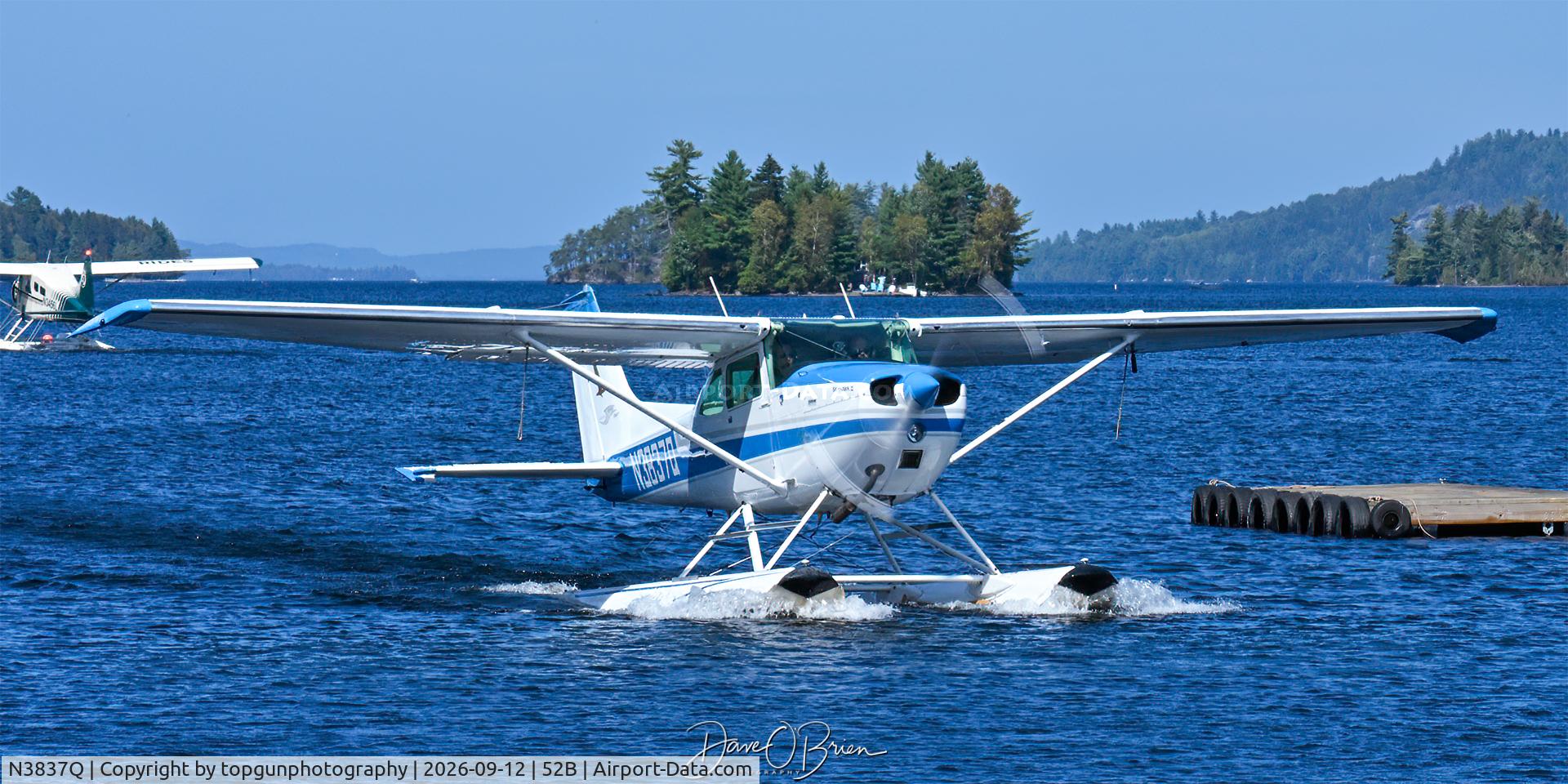 Aircraft N3837Q, 1971 Cessna 172L, c/n 17259937, Moosehead Lake Fly in 2026, at 52B, photo by topgunphotography