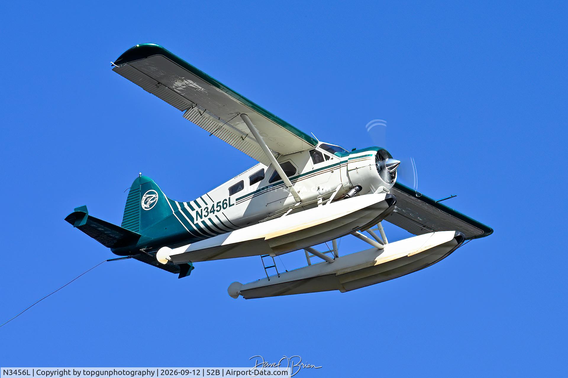 Aircraft N3456L, 1952 De Havilland Canada DHC-2 Beaver, c/n 488/1272, Moosehead Lake Fly in 2026, at 52B, photo by topgunphotography