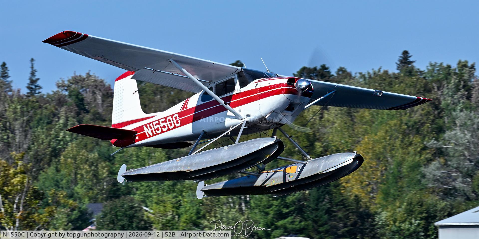 Aircraft N1550C, 1953 Cessna 180, c/n 30250, Greenville Fly in 2026, at 52B, photo by topgunphotography