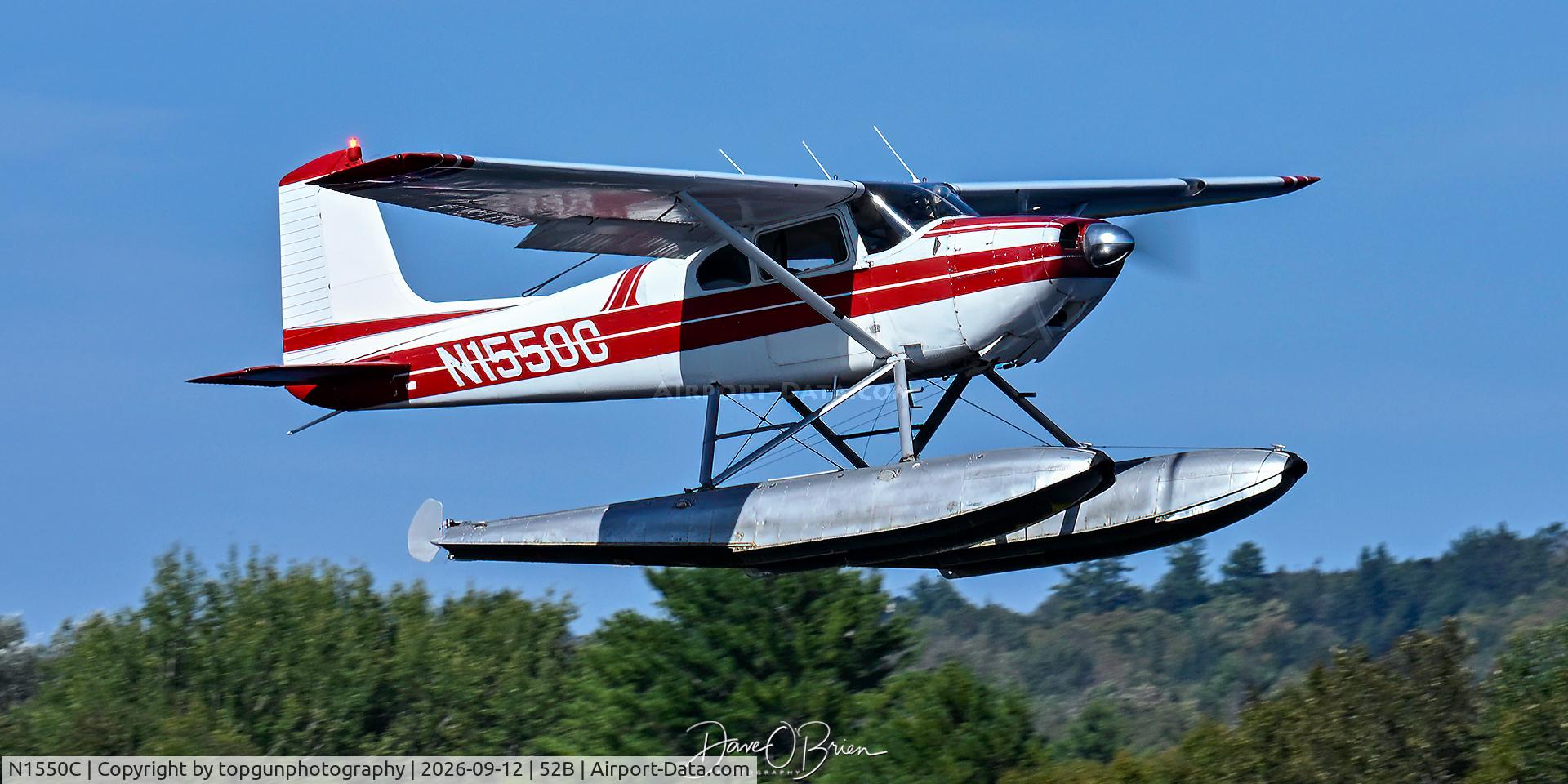 Aircraft N1550C, 1953 Cessna 180, c/n 30250, Greenville Fly in 2026, at 52B, photo by topgunphotography