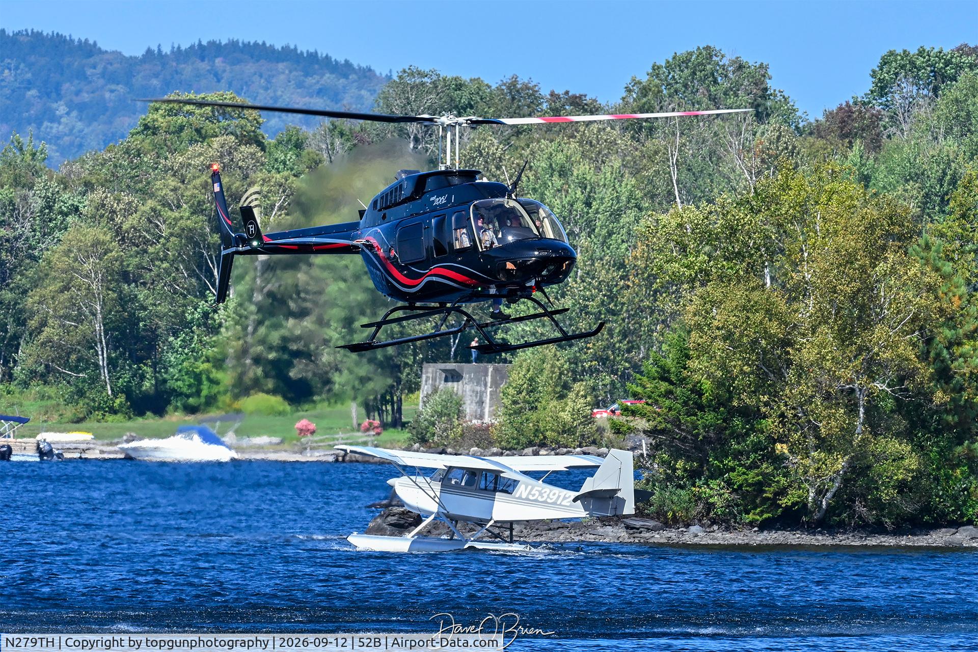 Aircraft N279TH, 1986 Bell 206L-3 LongRanger III, c/n 51176, Photoship for the DC-3, at 52B, photo by topgunphotography