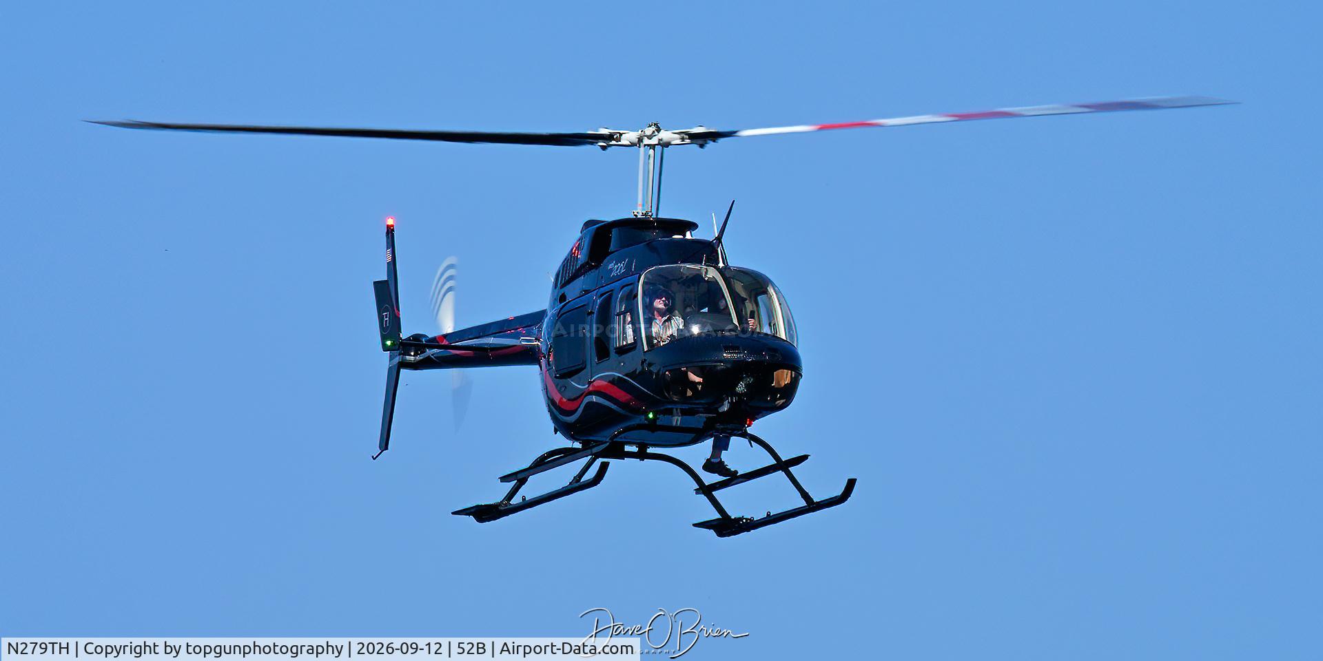Aircraft N279TH, 1986 Bell 206L-3 LongRanger III, c/n 51176, Photoship for the DC-3, at 52B, photo by topgunphotography