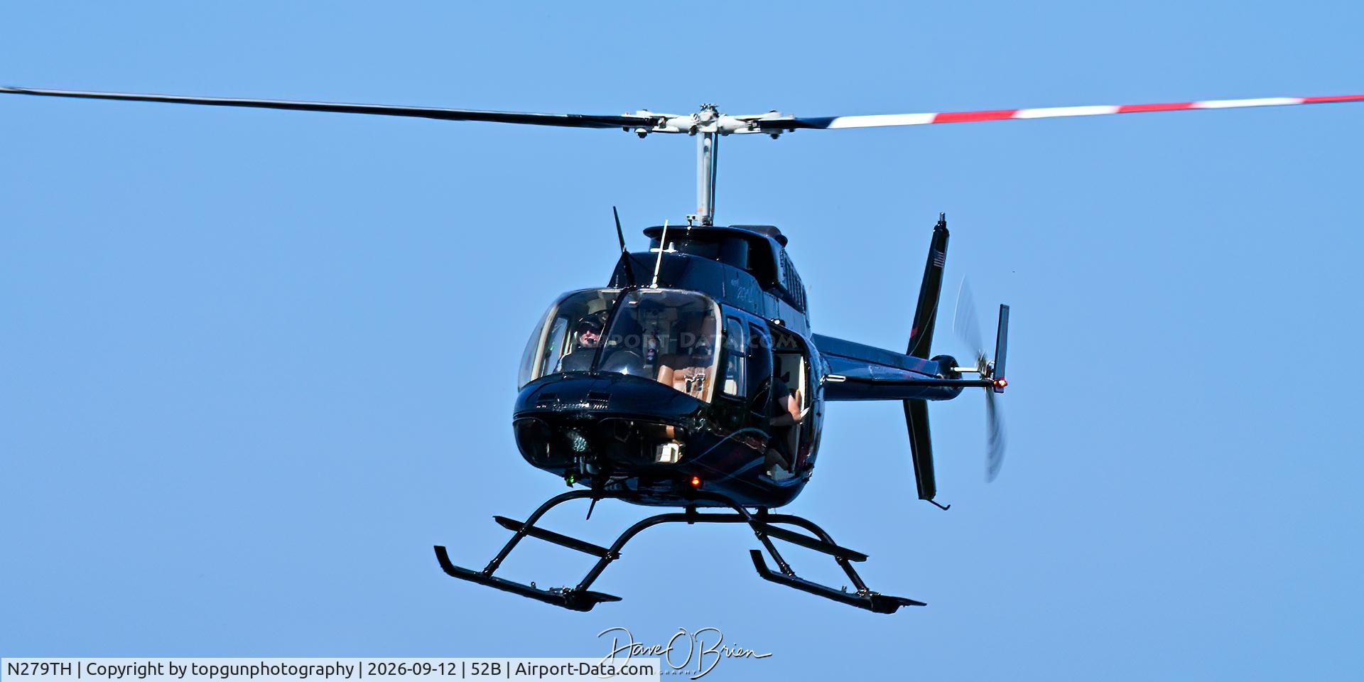 Aircraft N279TH, 1986 Bell 206L-3 LongRanger III, c/n 51176, Photoship for the DC-3, at 52B, photo by topgunphotography