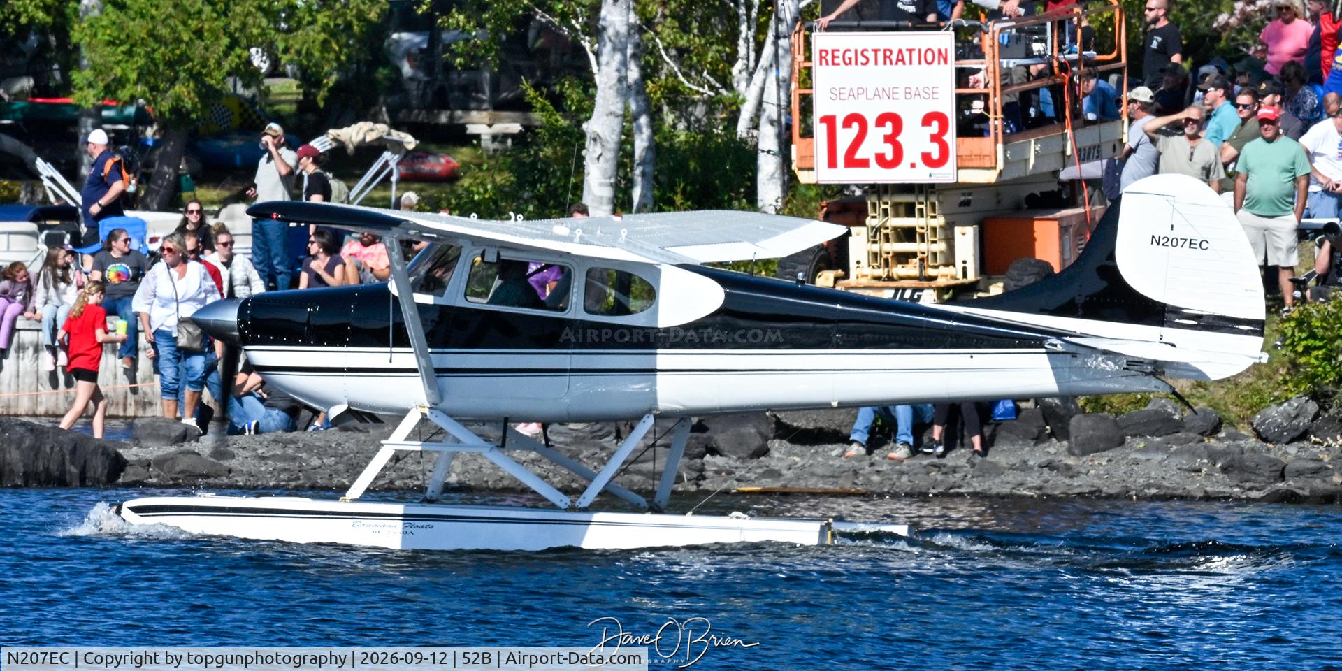 Aircraft N207EC, 1952 Cessna 170B, c/n 25328, Greenville Fly in 2026, at 52B, photo by topgunphotography