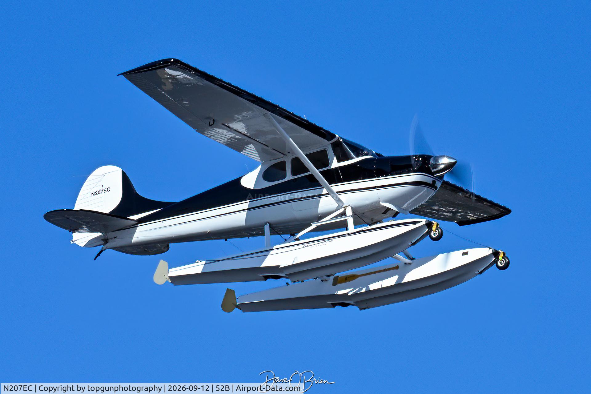 Aircraft N207EC, 1952 Cessna 170B, c/n 25328, Greenville Fly in 2026, at 52B, photo by topgunphotography
