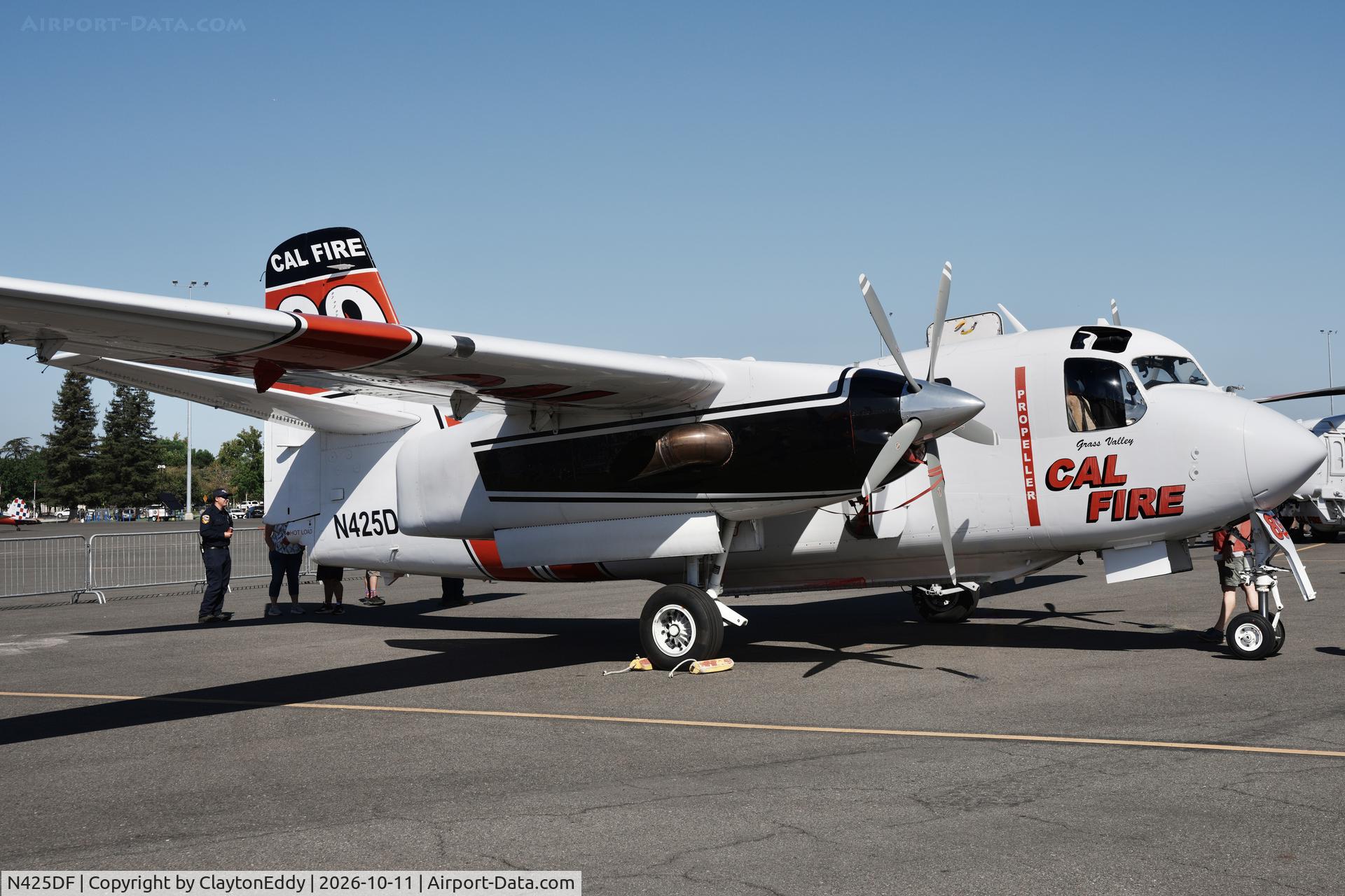 Aircraft N425DF, 1999 Marsh Aviation S-2F3AT, c/n 152825, California Capital Airshow 2026, photo by ClaytonEddy