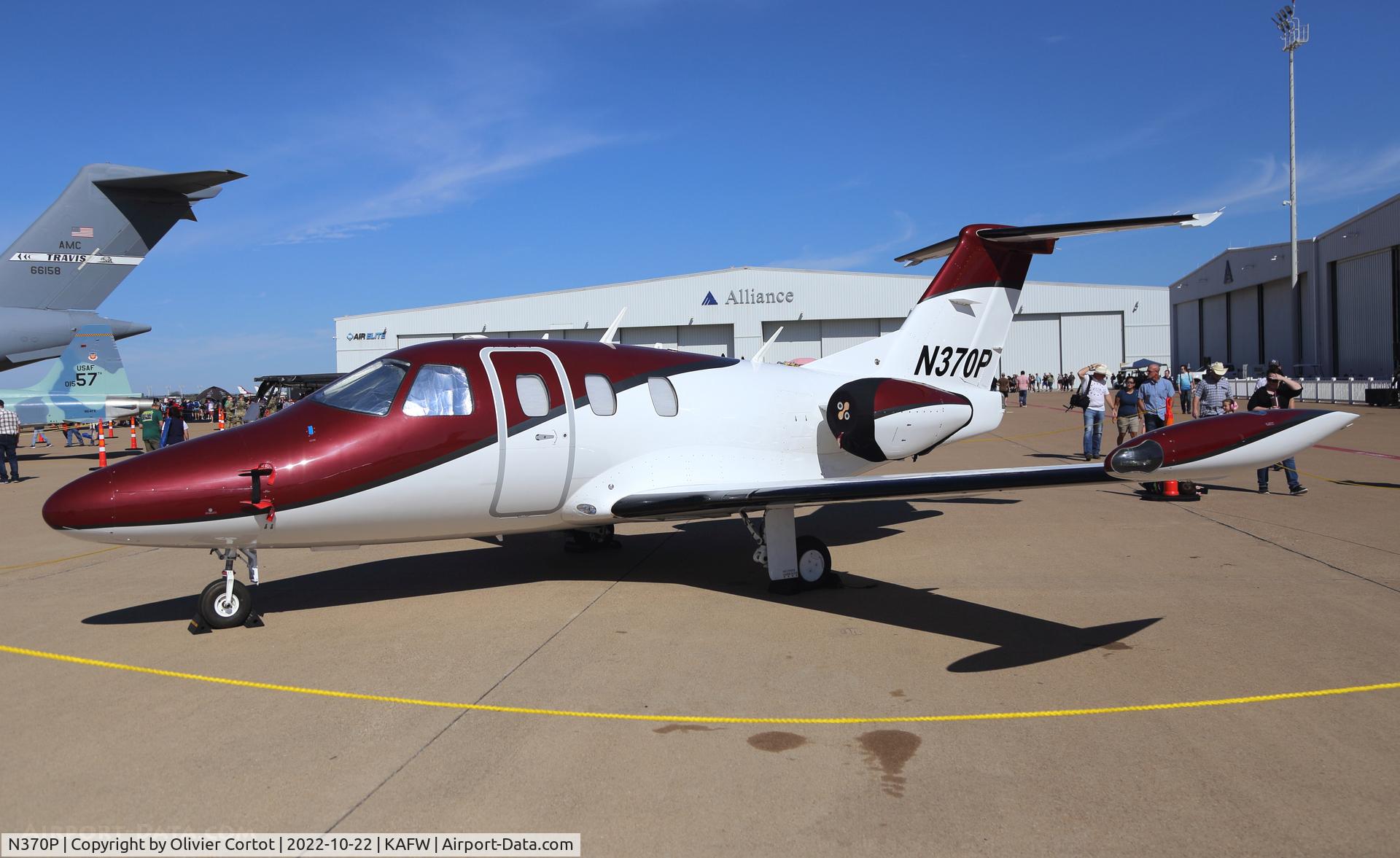 Aircraft N370P, 2007 Eclipse Aviation Corp EA500, c/n 000066, 2022 Airshow, at KAFW, photo by Olivier Cortot