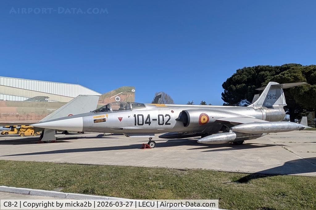 Aircraft C8-2, Lockheed F-104G Starfighter, c/n 683-9174, Preserved, at LECU, photo by micka2b