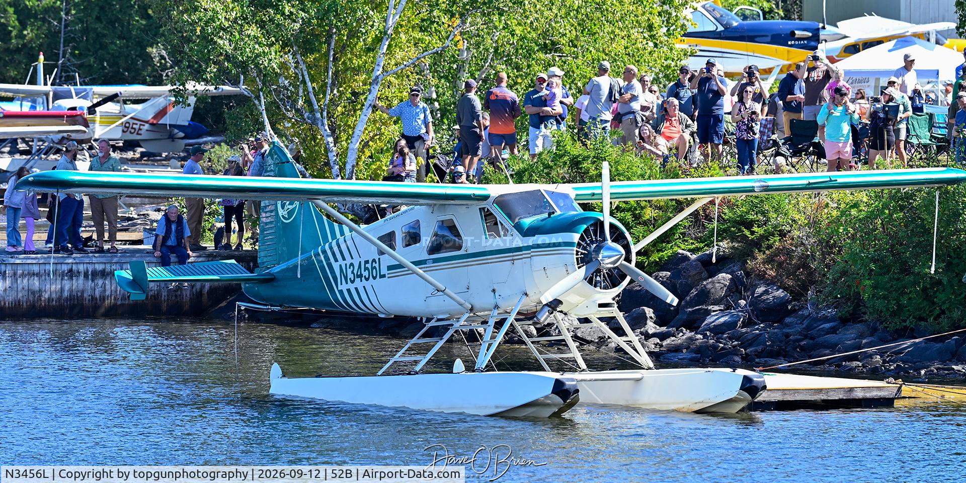 Aircraft N3456L, 1952 De Havilland Canada DHC-2 Beaver, c/n 488/1272, Greenville Fly in 2026, at 52B, photo by topgunphotography