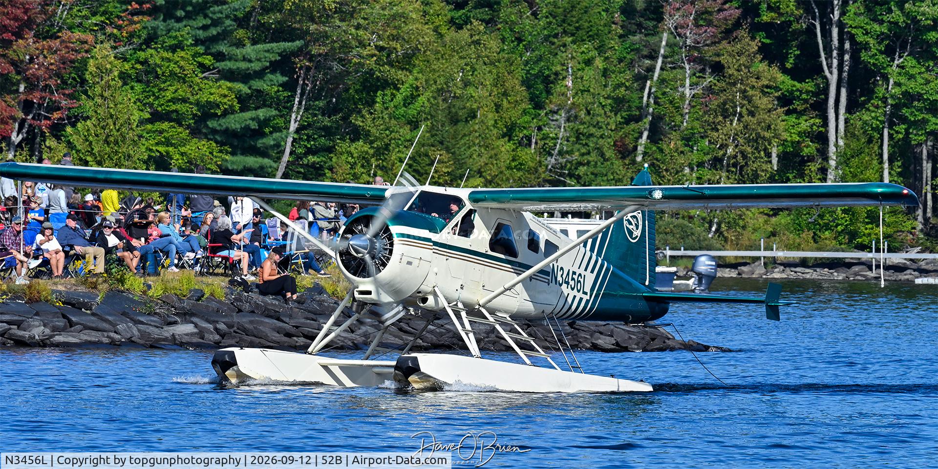 Aircraft N3456L, 1952 De Havilland Canada DHC-2 Beaver, c/n 488/1272, Greenville Fly in Parade 2026, at 52B, photo by topgunphotography