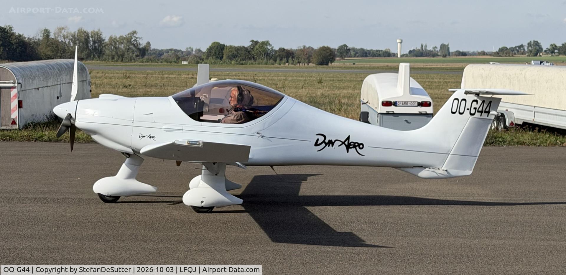 Aircraft OO-G44, 2009 Dyn'Aero MCR UL, c/n 395, Fly in, at LFQJ, photo by StefanDeSutter