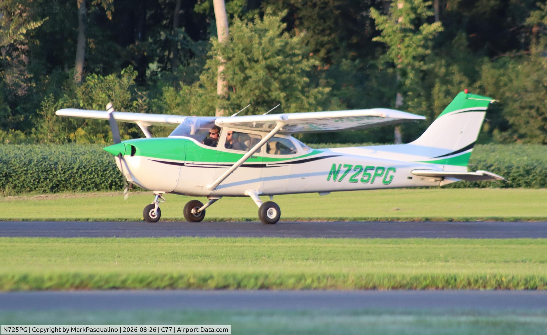 Aircraft N725PG, 1998 Cessna 172S, c/n 172S8009, Cessna 172S, at C77, photo by MarkPasqualino