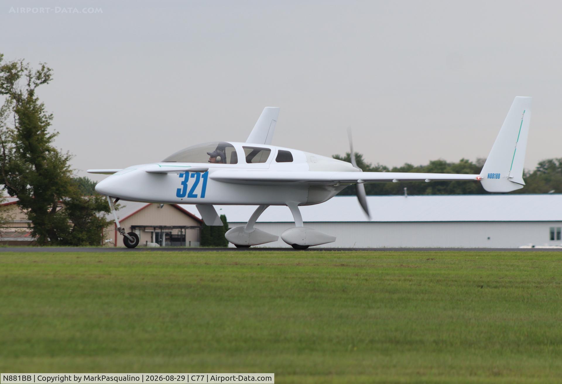 Aircraft N881BB, Co-Z Cozy Mark IV, c/n 1 (N881BB), Co-Z Cozy Mark IV, at C77, photo by MarkPasqualino