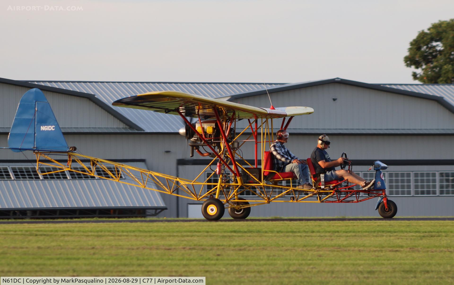 Aircraft N61DC, 1976 Detroit Chapter Flyers BREEZY, c/n BG-1, Breezy, at C77, photo by MarkPasqualino