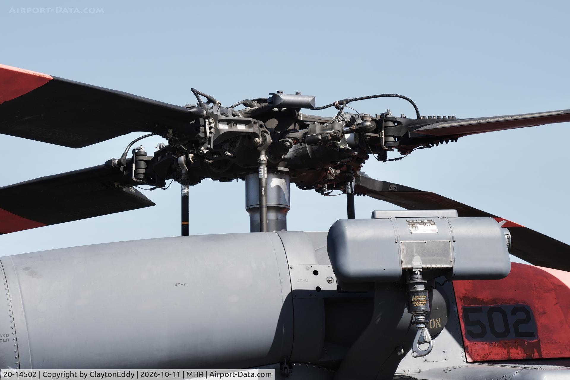 Aircraft 20-14502, 2022 Sikorsky (Lockheed Martin) HH-60W Jolly Green II, c/n 0000, California Capital Airshow 2026., at MHR, photo by ClaytonEddy