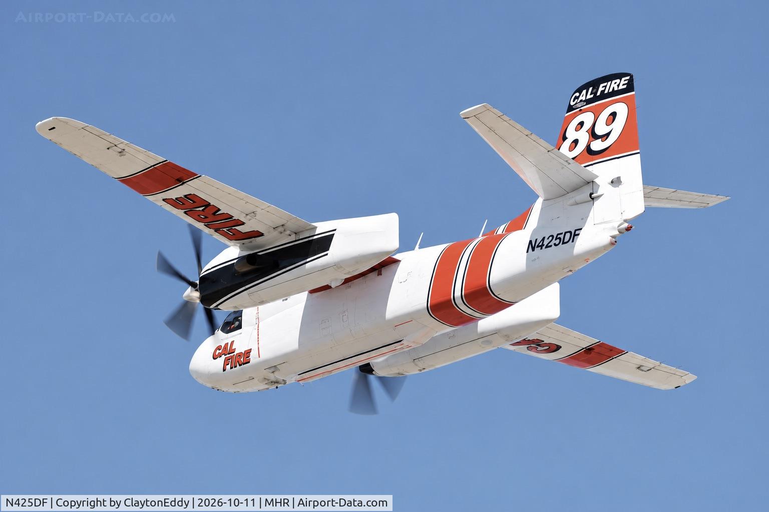 Aircraft N425DF, 1999 Marsh Aviation S-2F3AT, c/n 152825, California Capital Airshow 2026., at MHR, photo by ClaytonEddy
