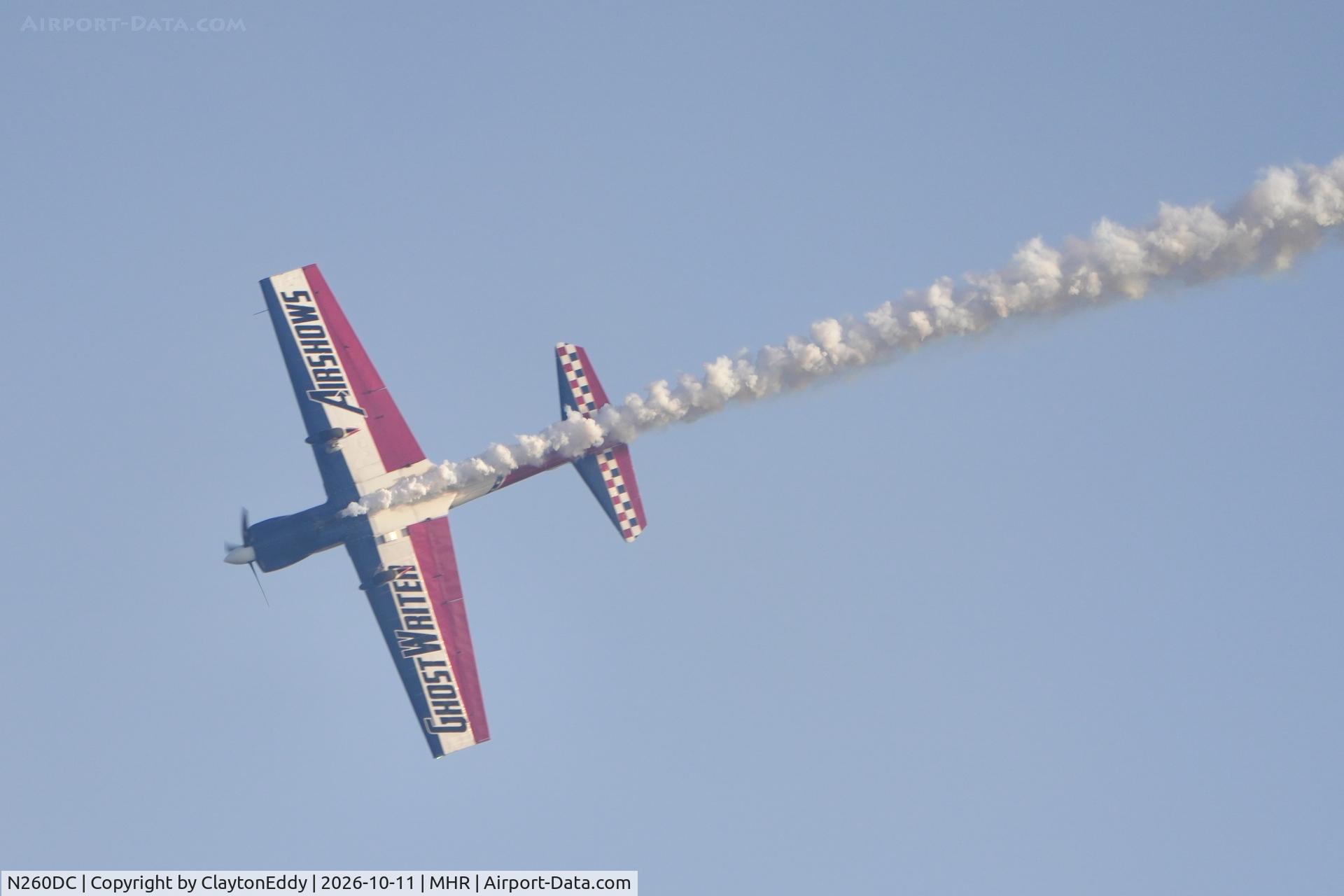 Aircraft N260DC, 1956 De Havilland Canada DHC-1B-2-S5 Chipmunk Mk2, c/n 180-218, California Capital Airshow 2026., at MHR, photo by ClaytonEddy