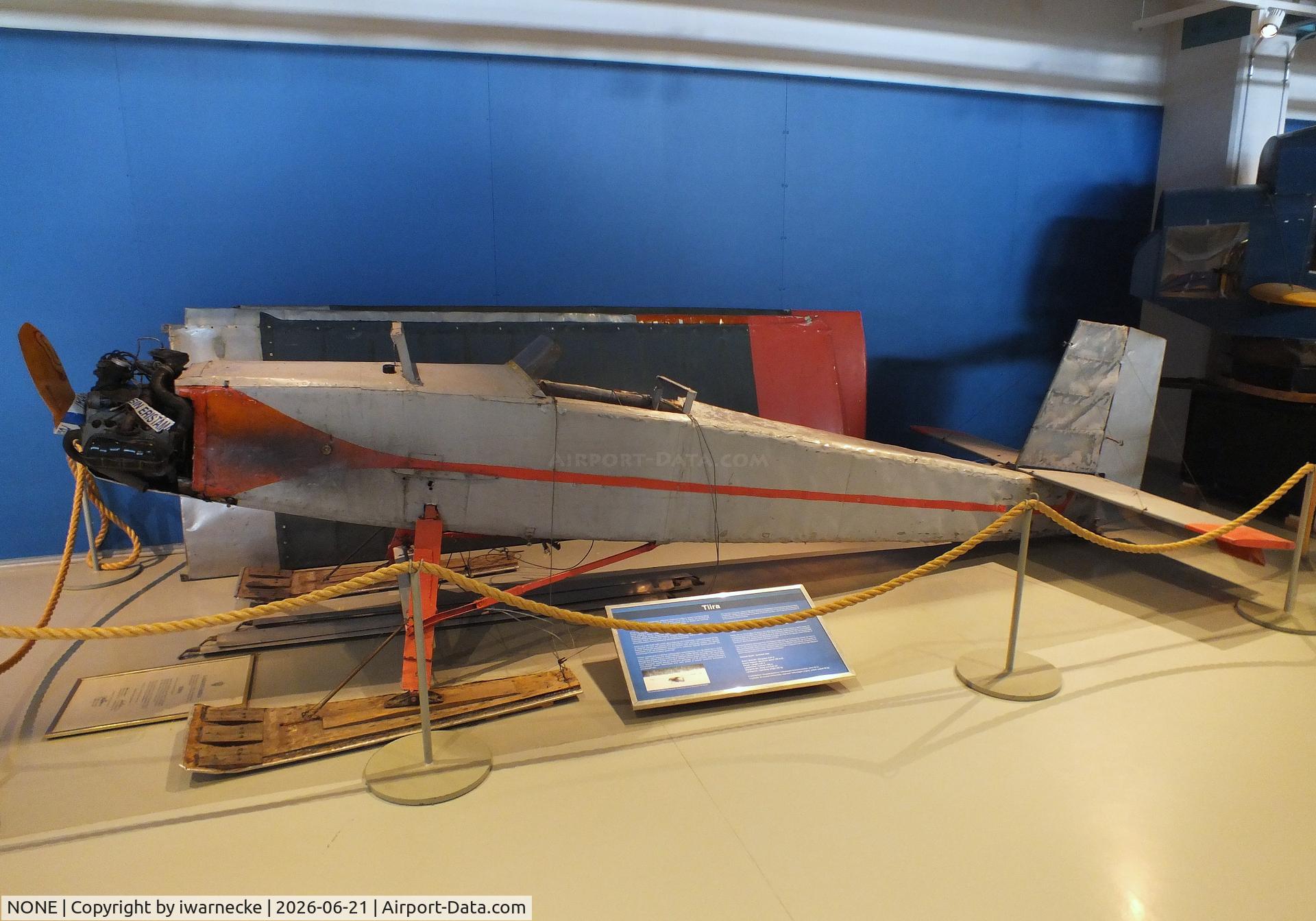 Aircraft NONE, 1973 Raimo Päätalo Tiira, c/n 01, Raimo Päätalo Tiira (wings dismounted, flown for 70 hours in 4 years before being discovered) at the Suomen Ilmavoimamuseo (Finnish Air Force Museum, formerly known as Keski-Suomen Ilmailumuseo / Aviation Museum of Central Finland), Jyväskylä-Tikkakoski, photo by iwarnecke