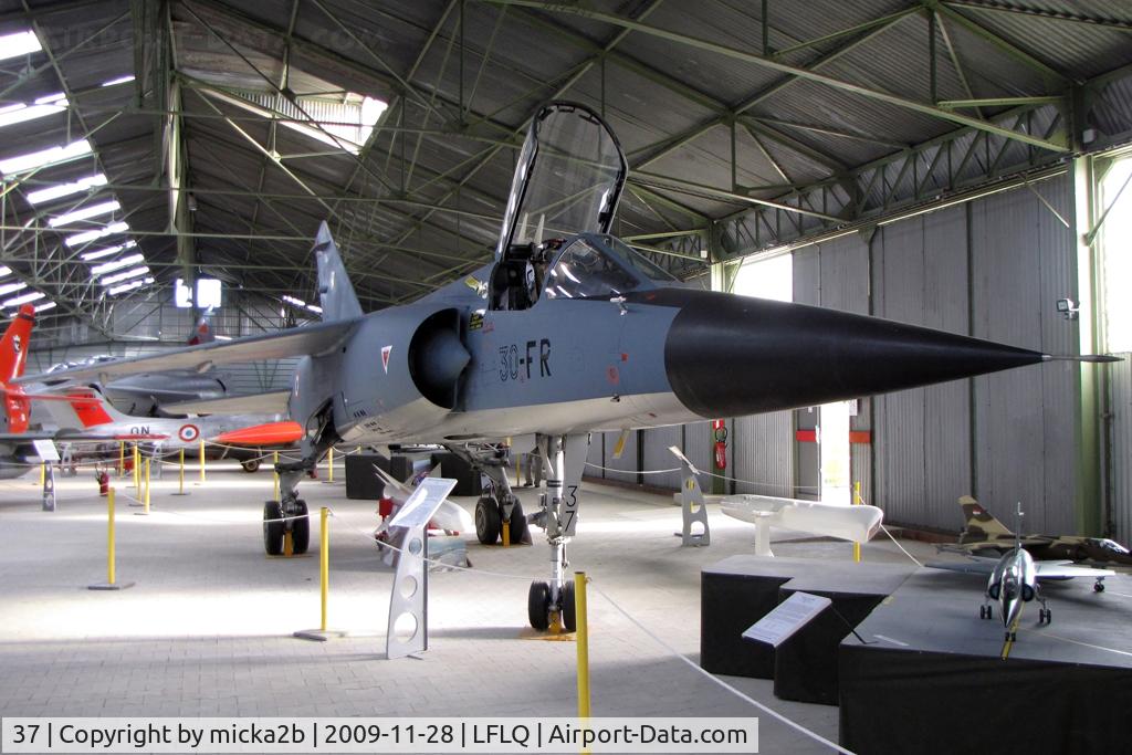 Aircraft 37, Dassault Mirage F.1C, c/n 37, Preserved, at LFLQ, photo by micka2b