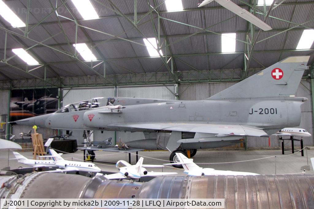 Aircraft J-2001, Dassault Mirage IIIDS, c/n 227F/BS1, Preserved, at LFLQ, photo by micka2b