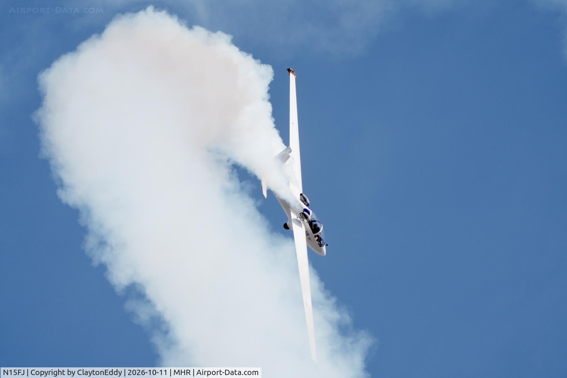 Aircraft N15FJ, 2022 Zaklady Lotnicze Marganski & MDM-1 FOX, c/n 256, California Capital Airshow 2026., at MHR, photo by ClaytonEddy