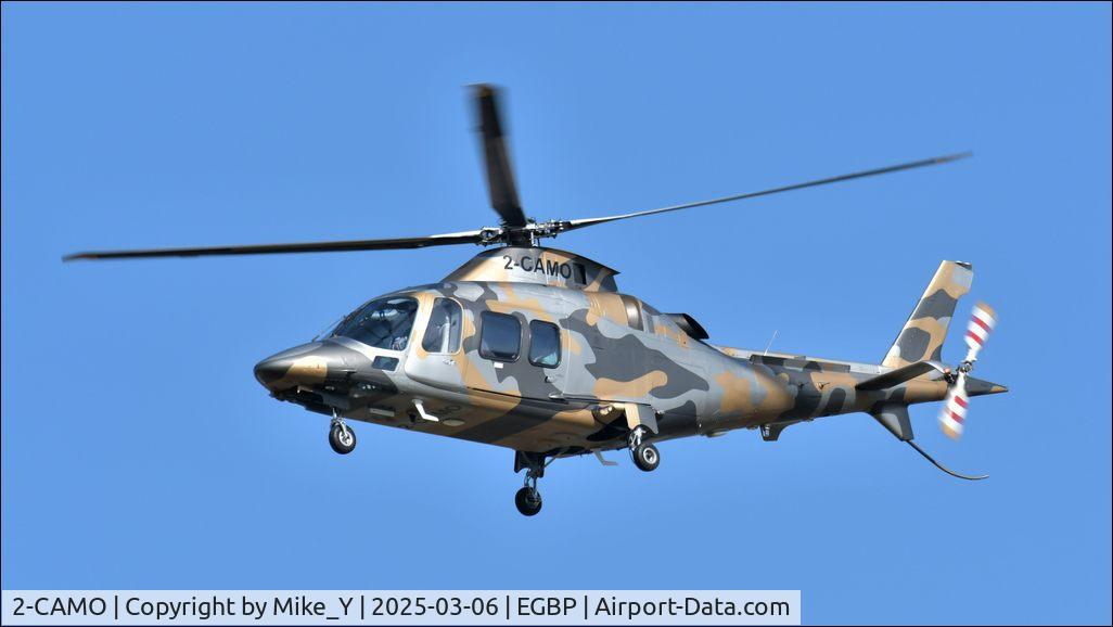 Aircraft 2-CAMO, 2007 Agusta A109S Grand, c/n 22039, 2007 Agusta A109S Grand arriving at Cotswold Airport, at EGBP, photo by Mike_Y