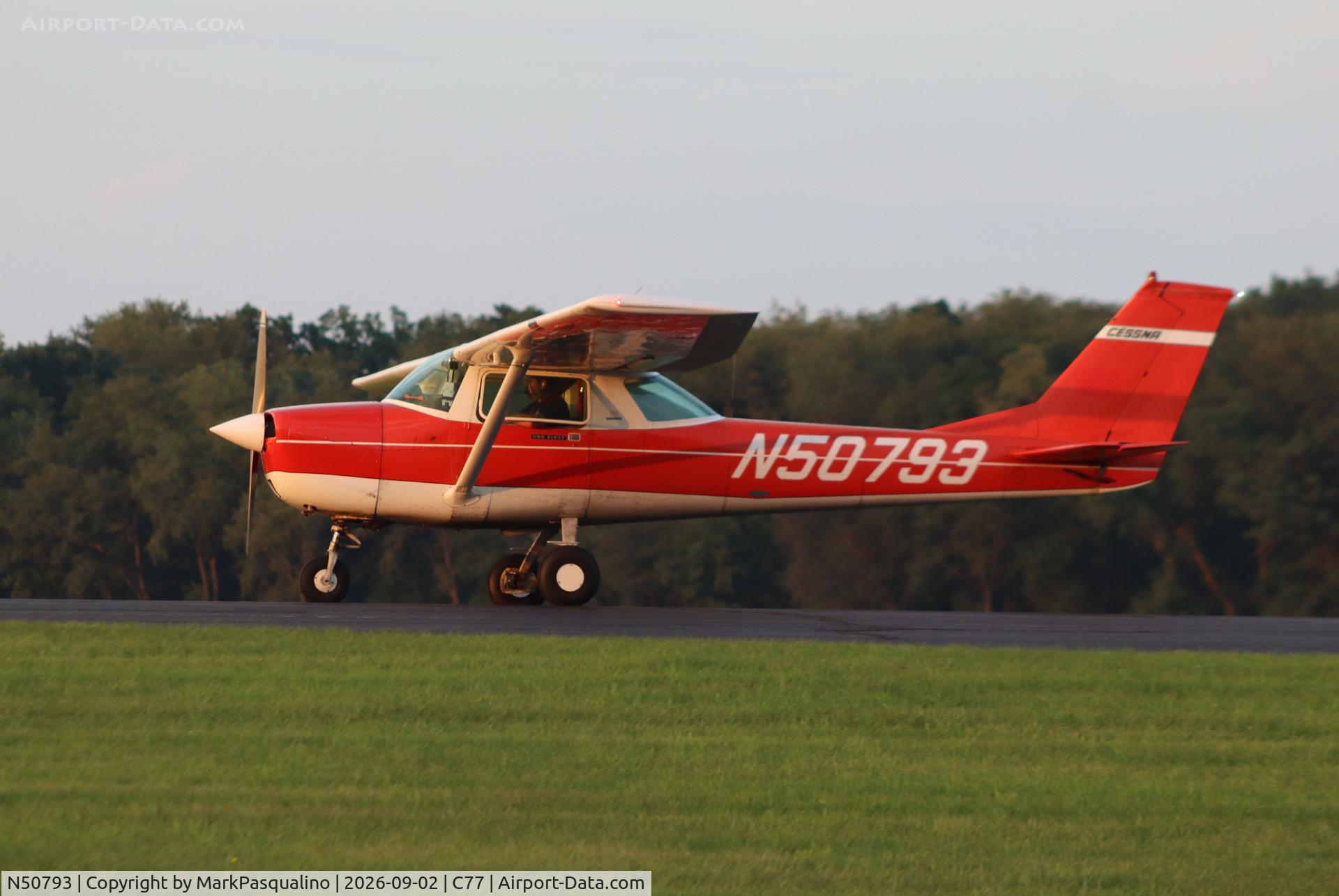 Aircraft N50793, 1968 Cessna 150J, c/n 15069558, Cessna 150J, at C77, photo by MarkPasqualino