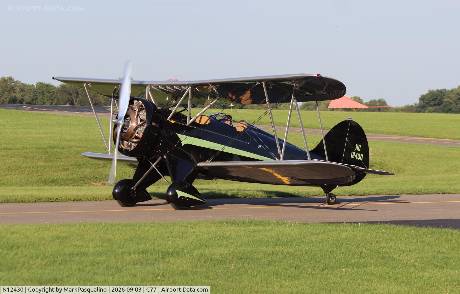 Aircraft N12430, Waco UBF-2, c/n 3646, Waco UBF-2, at C77, photo by MarkPasqualino