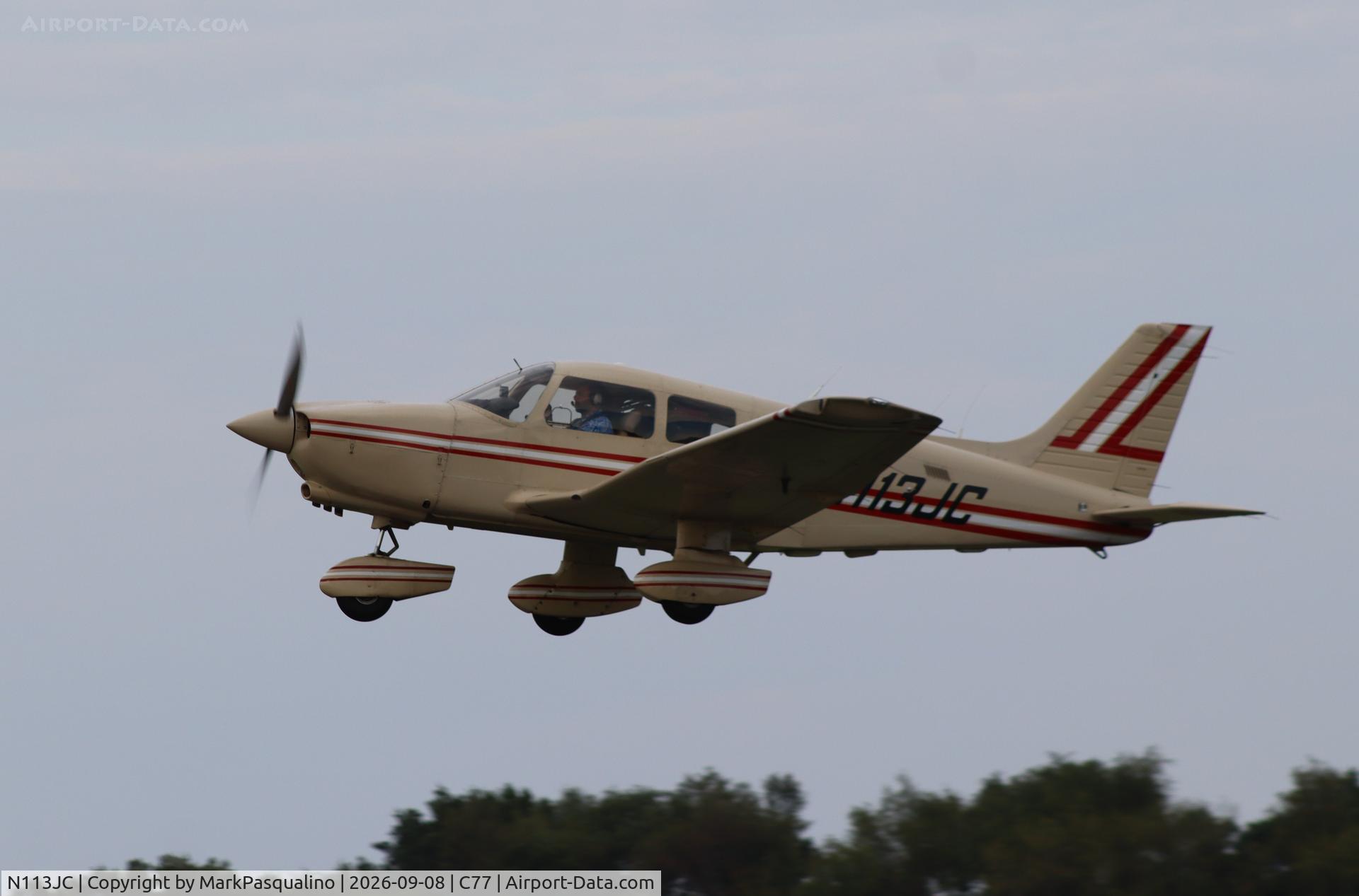 Aircraft N113JC, 1982 Piper PA-28-236 Dakota, c/n 28-8211027, Piper PA-28-236, at C77, photo by MarkPasqualino