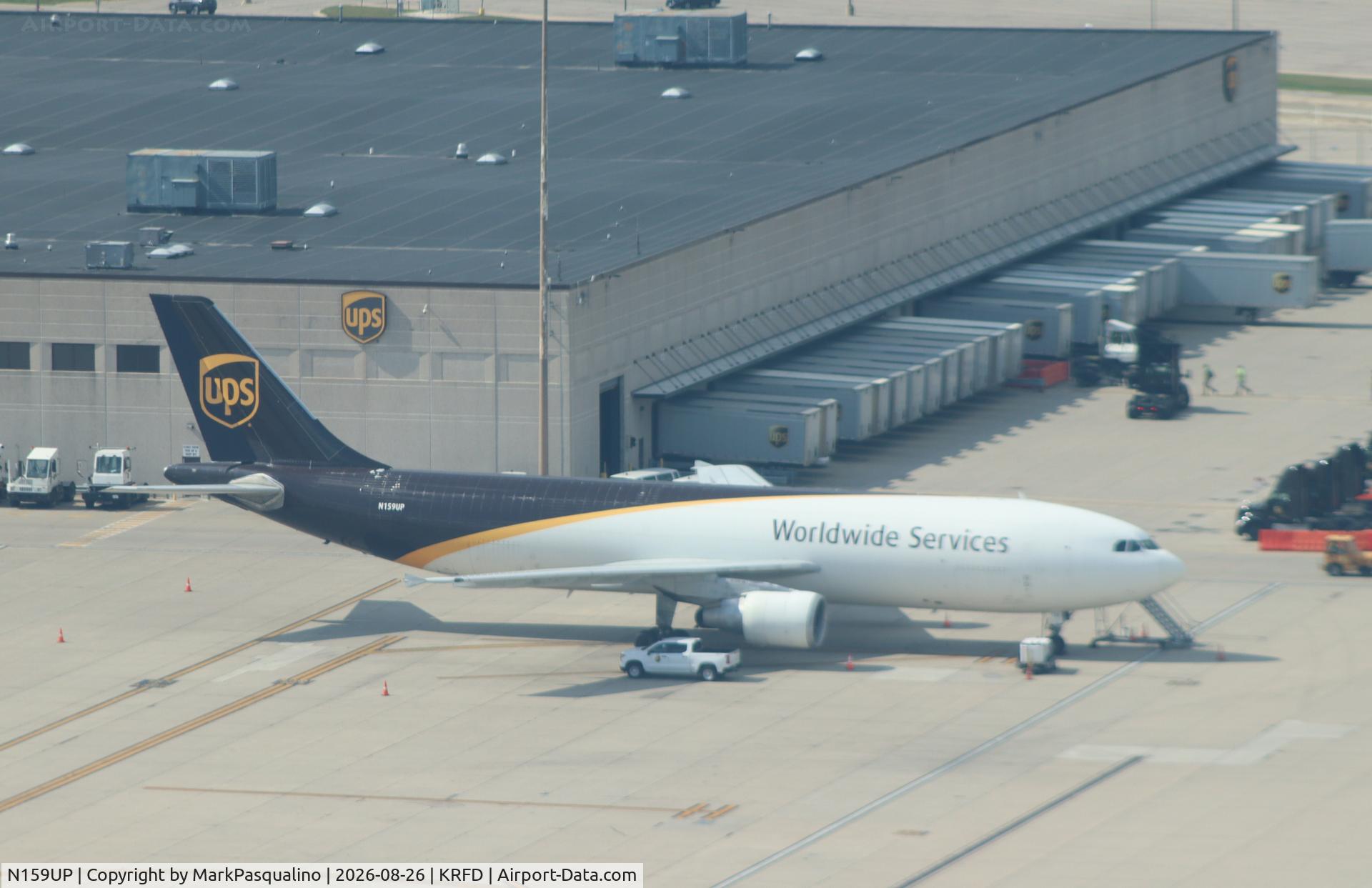 Aircraft N159UP, 2004 Airbus A300F4-622R, c/n 0848, Airbus A300F4-622R, at KRFD, photo by MarkPasqualino