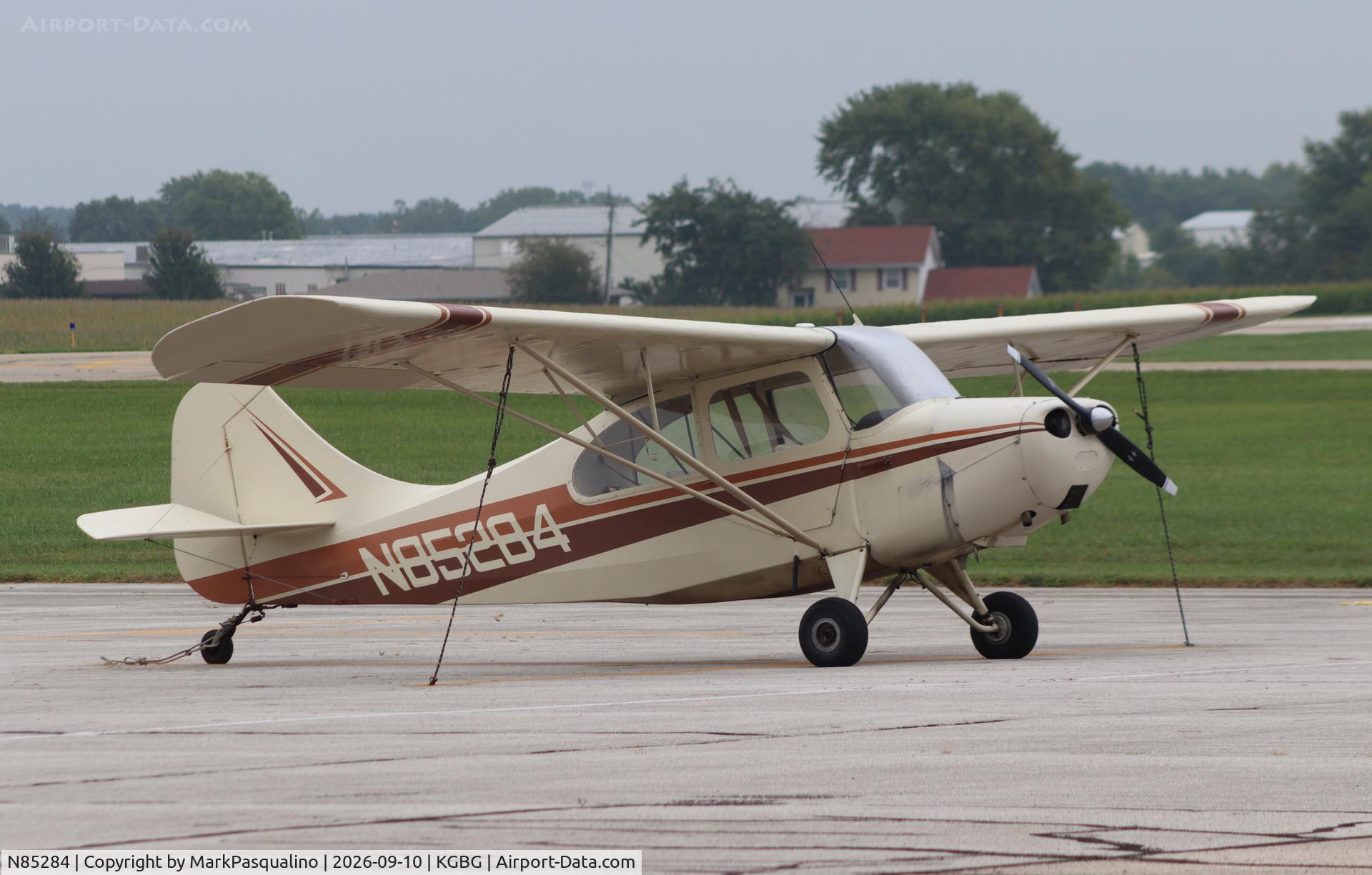 Aircraft N85284, 1946 Aeronca 7AC Champion, c/n 7AC-4022, Aeronca 7AC, at KGBG, photo by MarkPasqualino