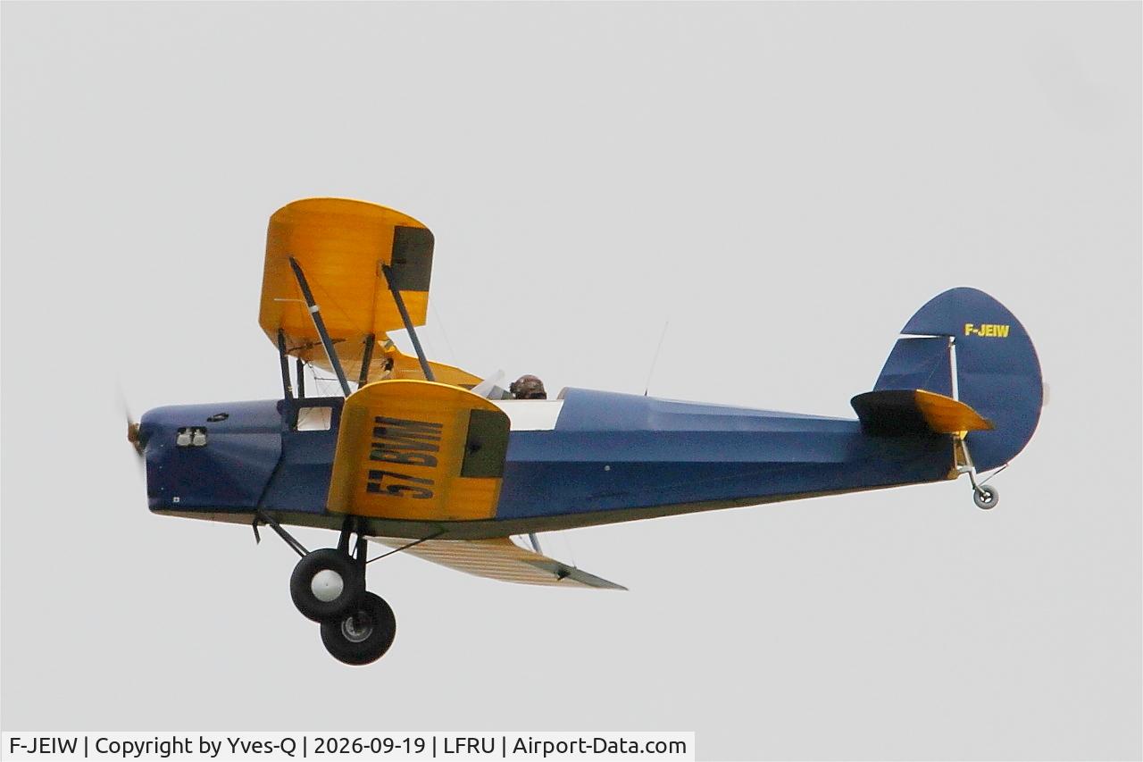 Aircraft F-JEIW, unknown stamp, c/n unknown, Stamp replica, On display, Morlaix-Ploujean airport (LFRU-MXN), at LFRU, photo by Yves-Q