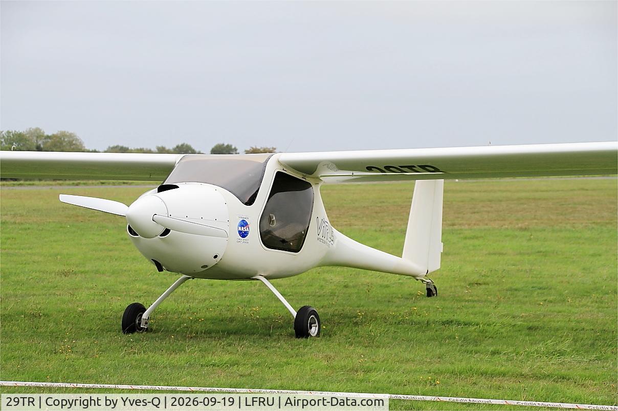 Aircraft 29TR, Pipistrel Virus, c/n not found 29TR, Pipistrel Virus, Static display, Morlaix-Ploujean airport (LFRU-MXN), at LFRU, photo by Yves-Q