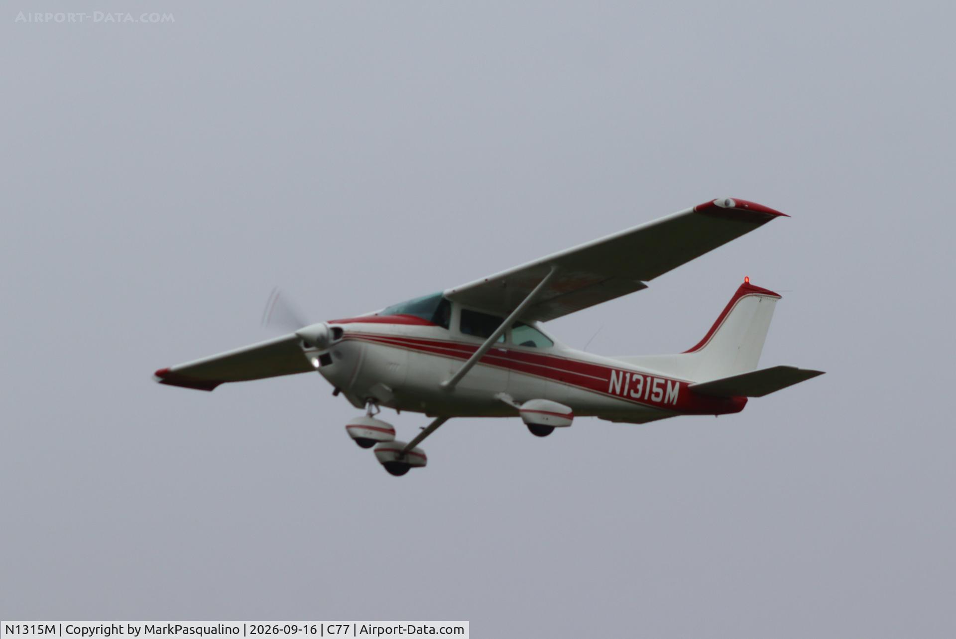 Aircraft N1315M, 1975 Cessna 182P Skylane, c/n 18264285, Cessna 182P, at C77, photo by MarkPasqualino