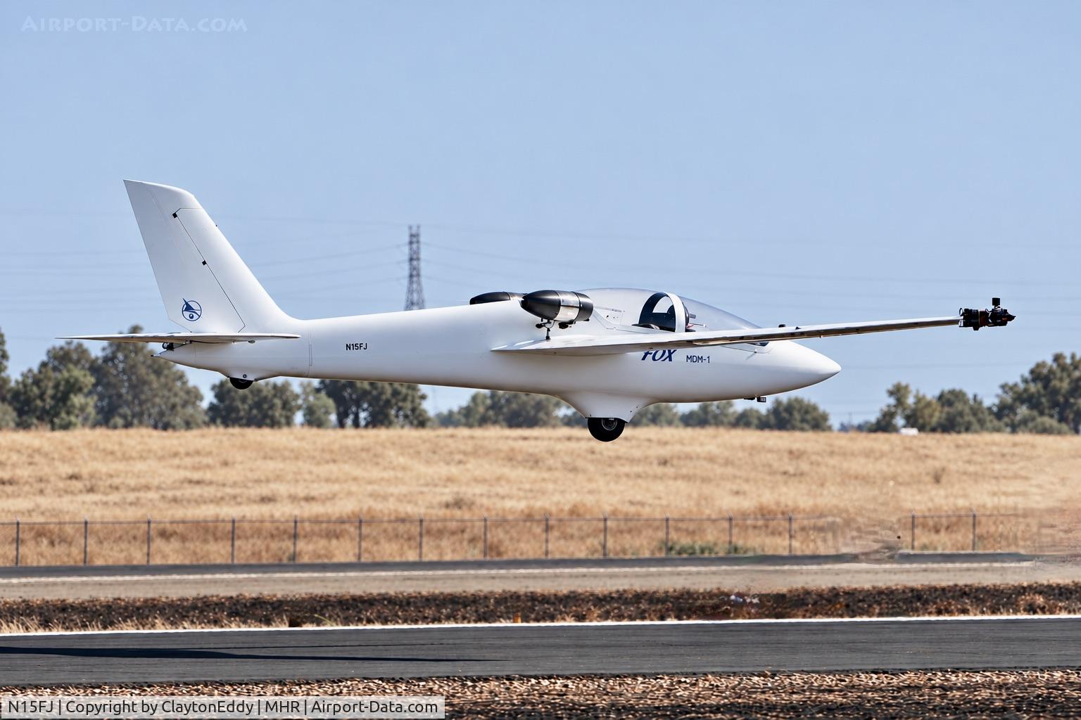 Aircraft N15FJ, 2022 Zaklady Lotnicze Marganski & MDM-1 FOX, c/n 256, California Capital Airshow 2026., at MHR, photo by ClaytonEddy
