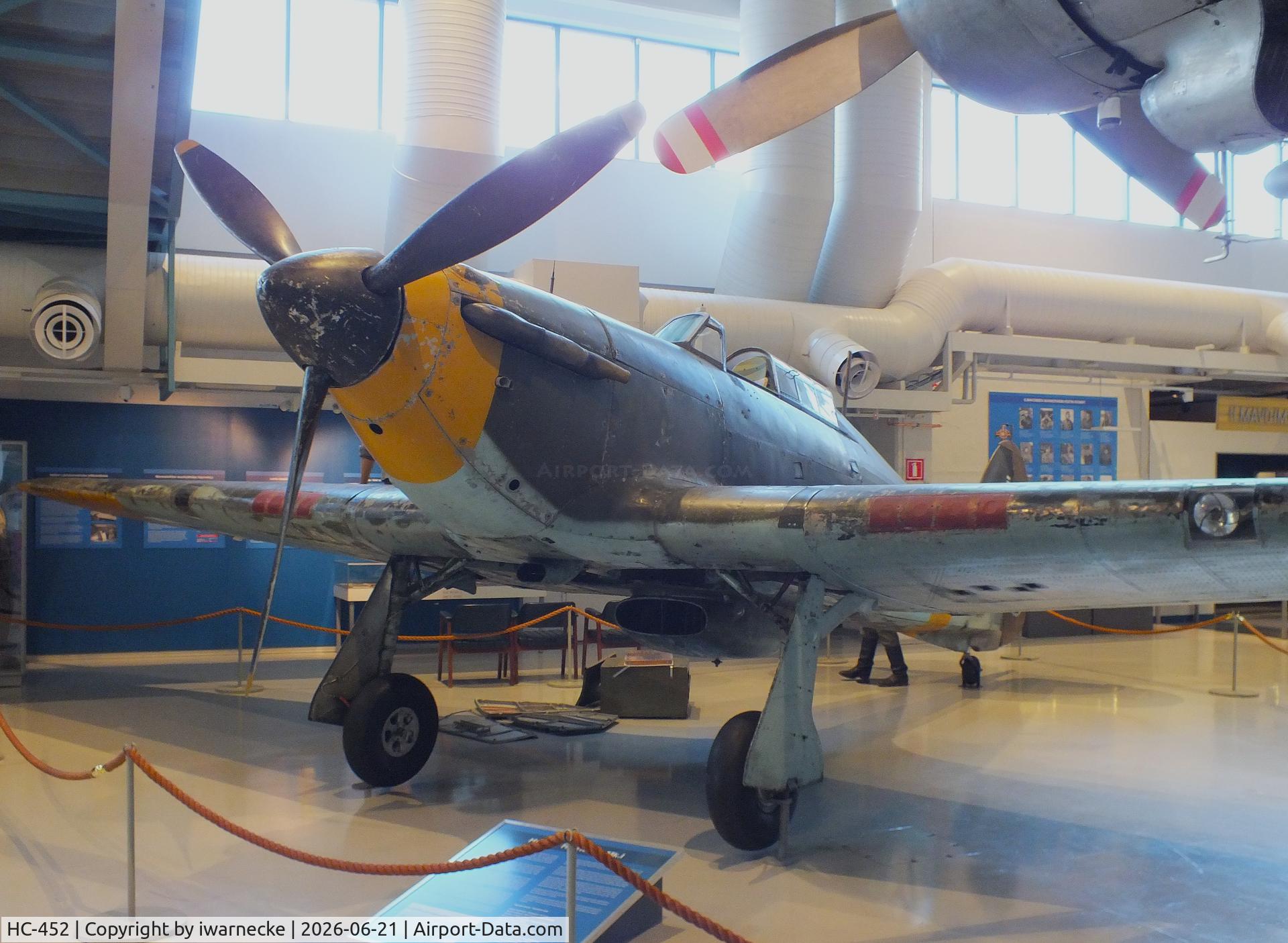 Aircraft HC-452, Hawker Hurricane I, c/n 41H/11096, Hawker Hurricane I at the Suomen Ilmavoimamuseo (Finnish Air Force Museum, formerly known as Keski-Suomen Ilmailumuseo / Aviation Museum of Central Finland), Jyväskylä-Tikkakoski, photo by iwarnecke