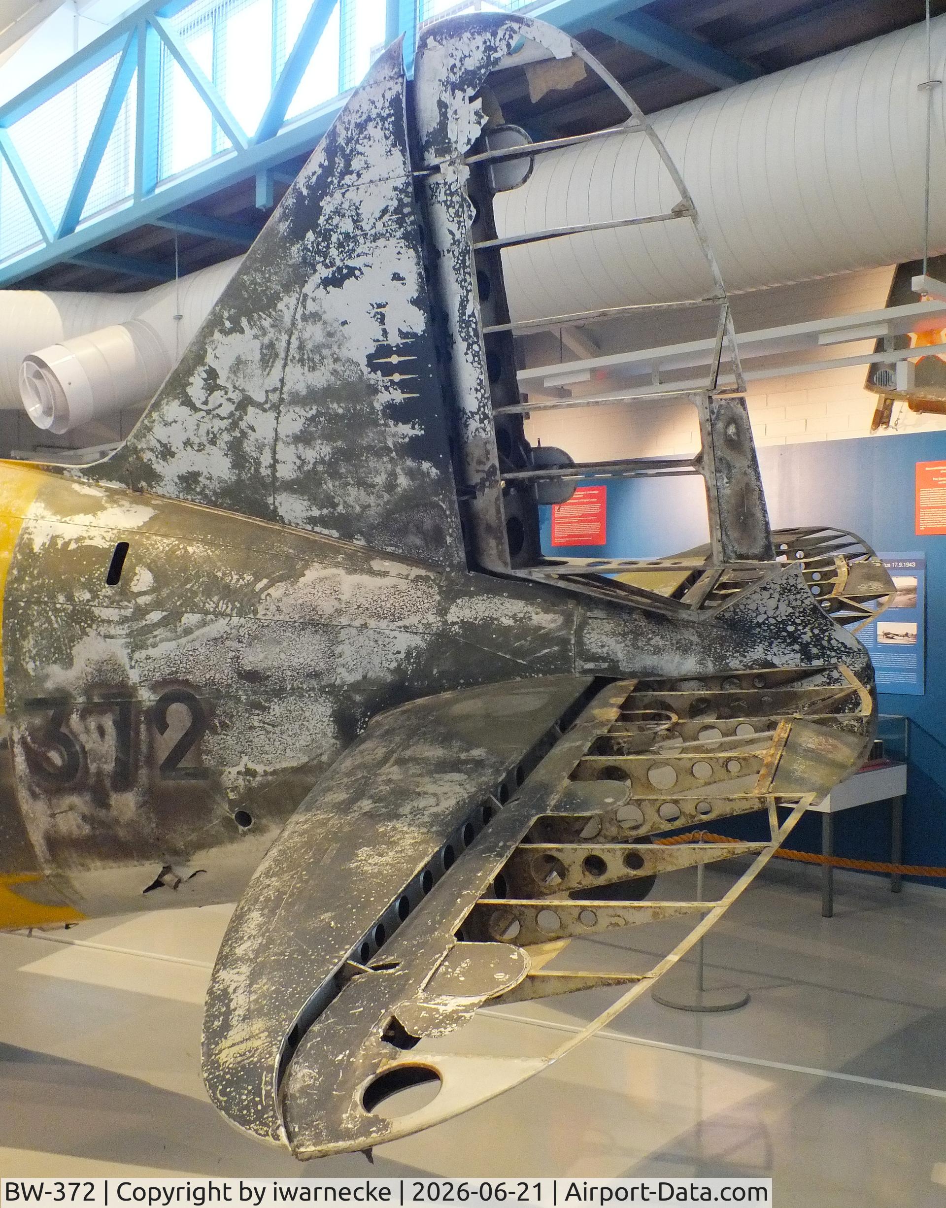 Aircraft BW-372, Brewster B-239 Buffalo, c/n 39, Brewster B-239 Buffalo (displayed unrestored) at the Suomen Ilmavoimamuseo (Finnish Air Force Museum, formerly known as Keski-Suomen Ilmailumuseo / Aviation Museum of Central Finland), Jyväskylä-Tikkakoski, photo by iwarnecke