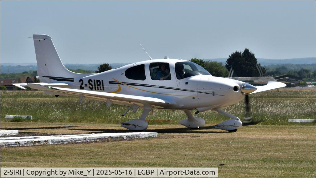 Aircraft 2-SIRI, Cirrus SR20, c/n 2509, Cirrus SR20 at Cotswold Airport, at EGBP, photo by Mike_Y