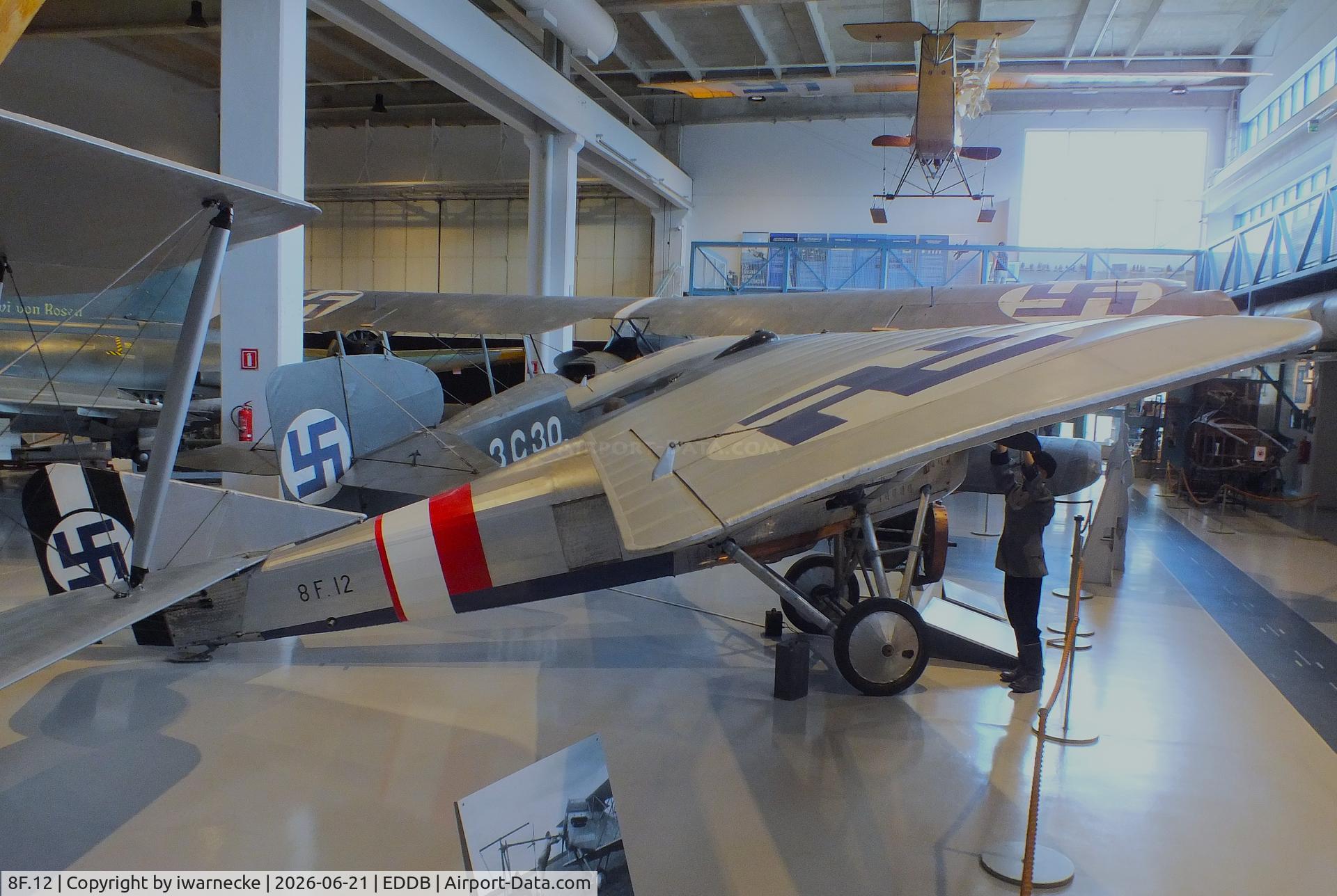 Aircraft 8F.12, Gourdou-Leseurre GL.22C.1, c/n 60, Gourdou-Leseurre GL.22C.1 at the Suomen Ilmavoimamuseo (Finnish Air Force Museum, formerly known as Keski-Suomen Ilmailumuseo / Aviation Museum of Central Finland), Jyväskylä-Tikkakoski, at EDDB, photo by iwarnecke