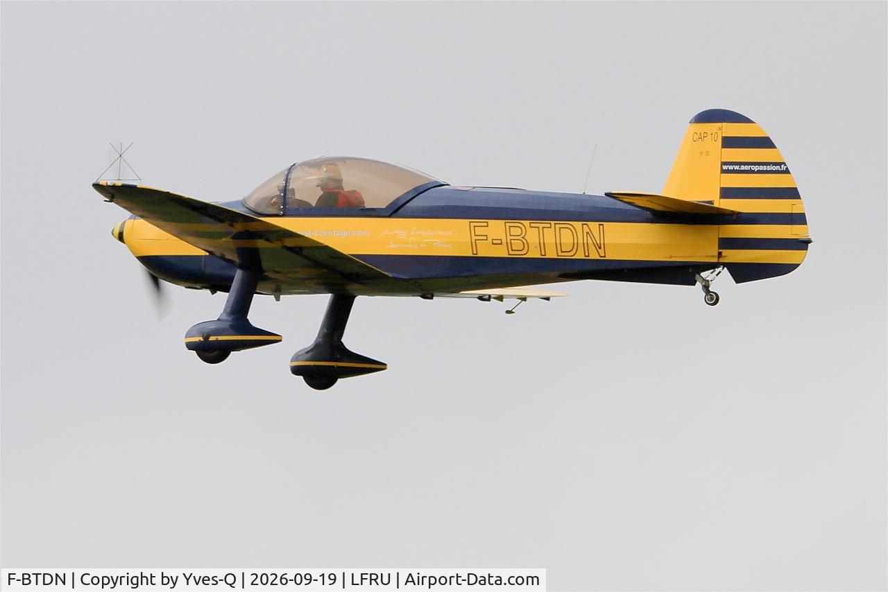 Aircraft F-BTDN, Mudry CAP-10B, c/n 30, Mudry CAP-10B, On display, Morlaix-Ploujean airport (LFRU-MXN), at LFRU, photo by Yves-Q