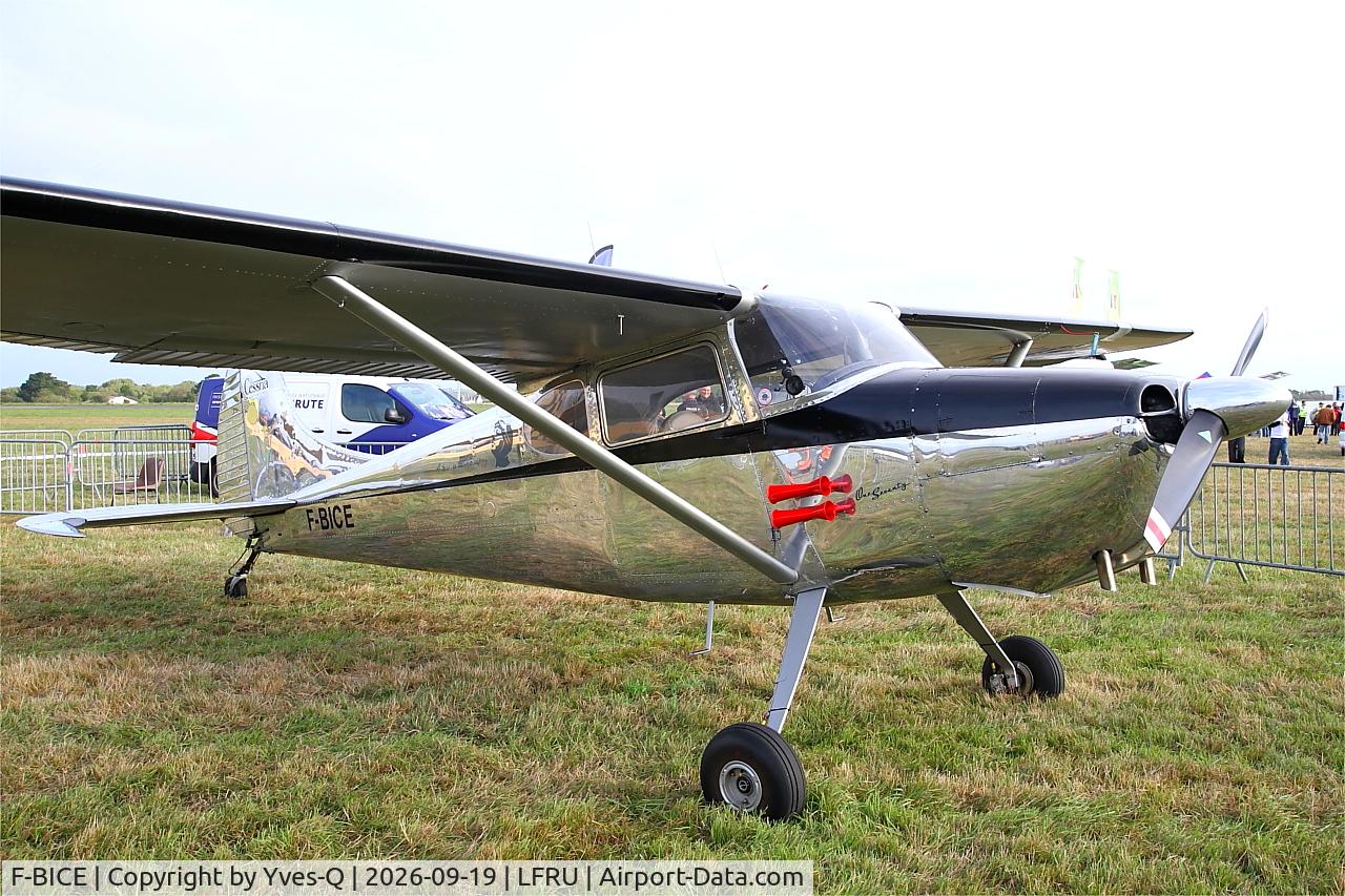 Aircraft F-BICE, Cessna 170B, c/n 26436, Cessna 170B, Static display, Morlaix-Ploujean airport (LFRU-MXN), at LFRU, photo by Yves-Q
