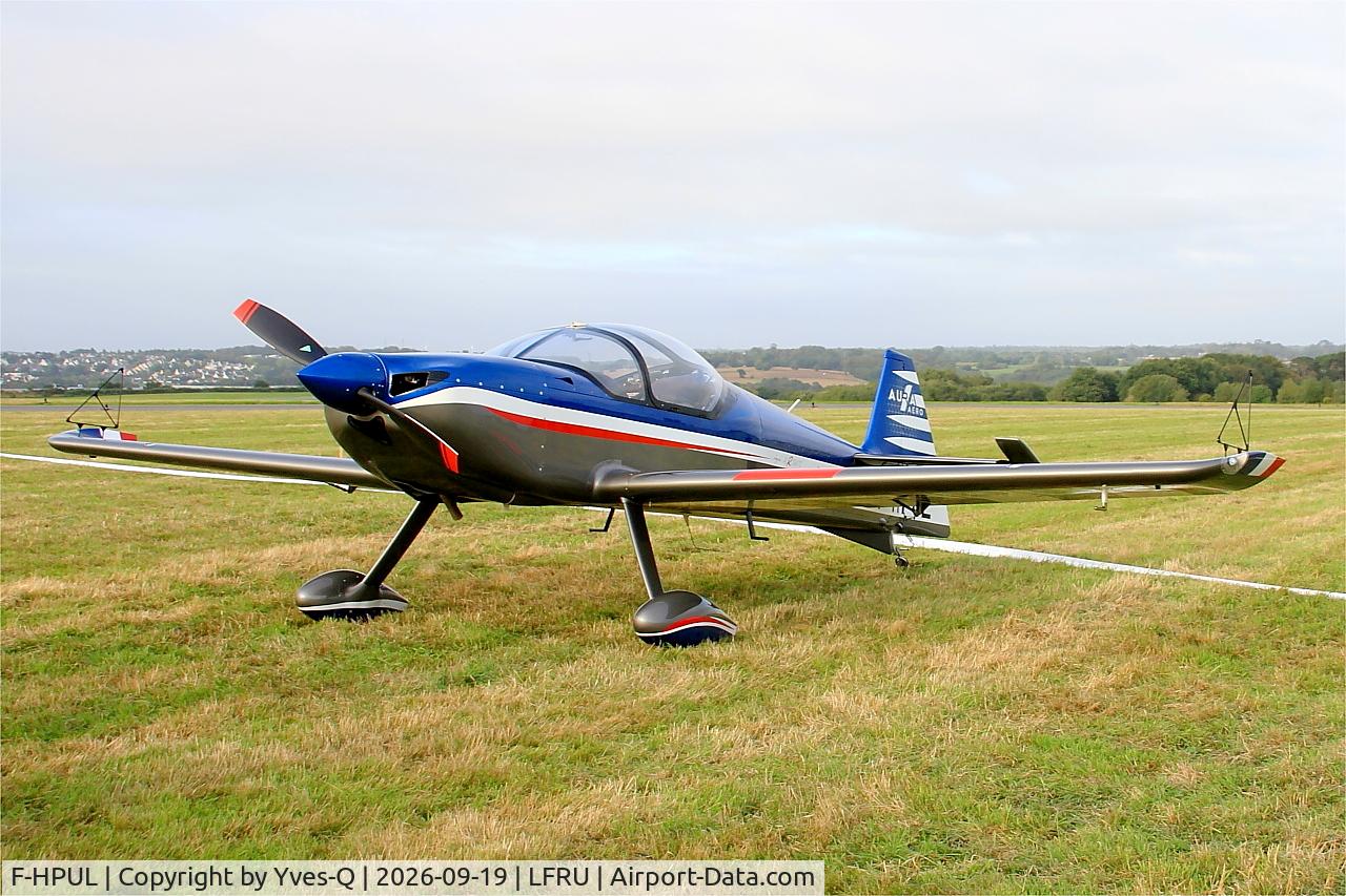 Aircraft F-HPUL, 2025 Aura Aero Integral R, c/n 007, Aura Aero Integral R, Static display, Morlaix-Ploujean airport (LFRU-MXN), at LFRU, photo by Yves-Q