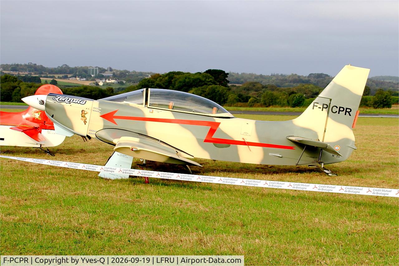 Aircraft F-PCPR, 1987 Jurca MJ-5 Sirocco, c/n 25, Jurca MJ-5, Static display, Morlaix-Ploujean airport (LFRU-MXN), at LFRU, photo by Yves-Q